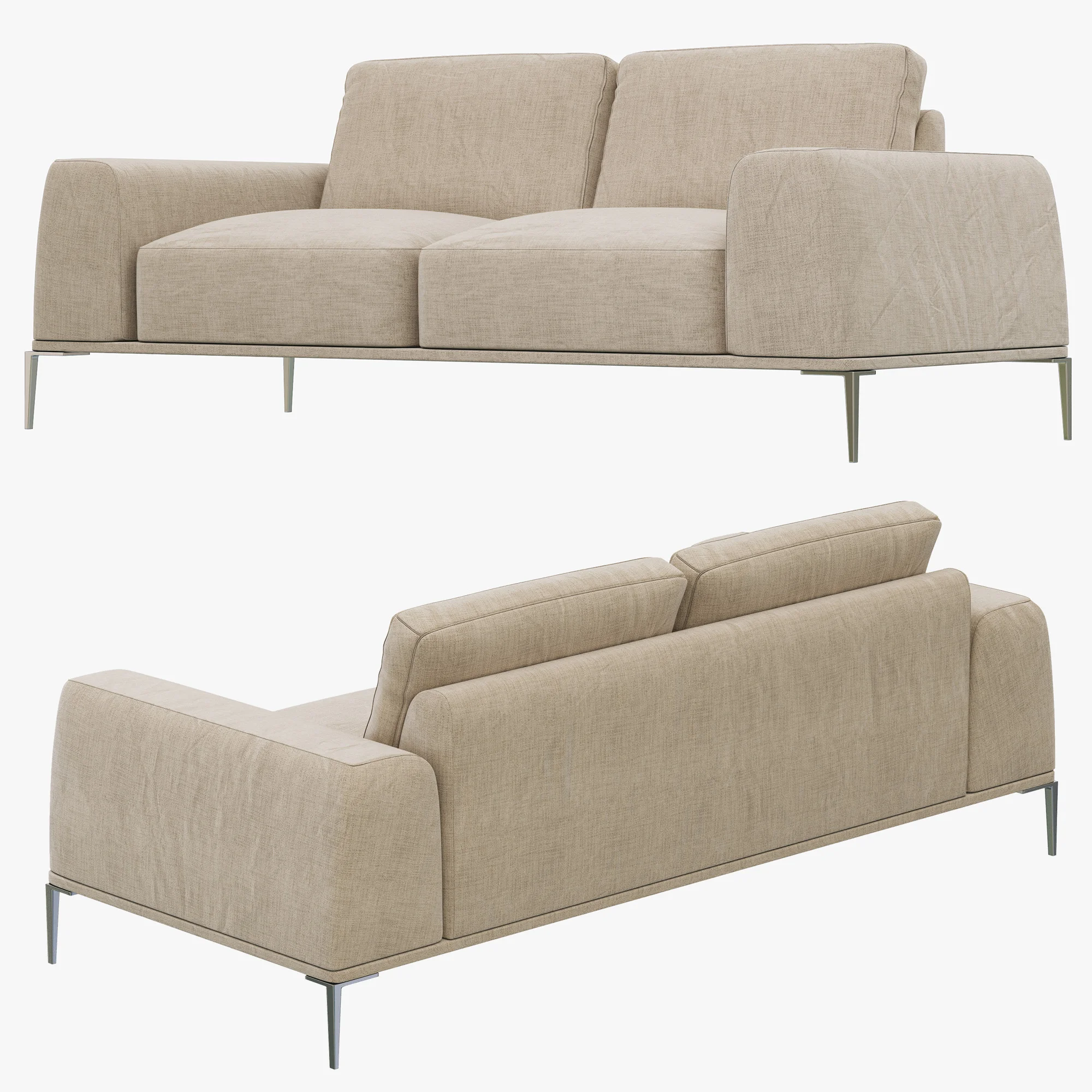 Eichholtz Sofa Montado — 3D model preview 1
