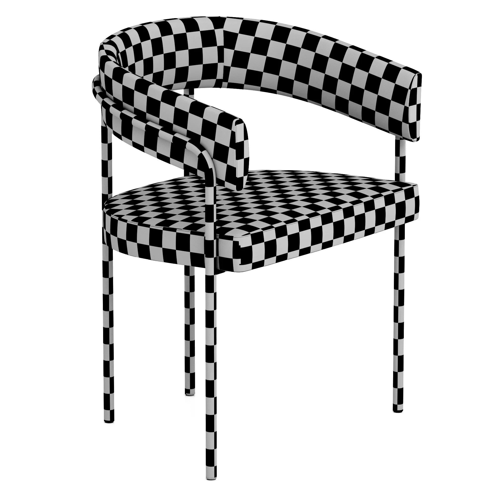 Baxter C Chair — 3D model preview 9