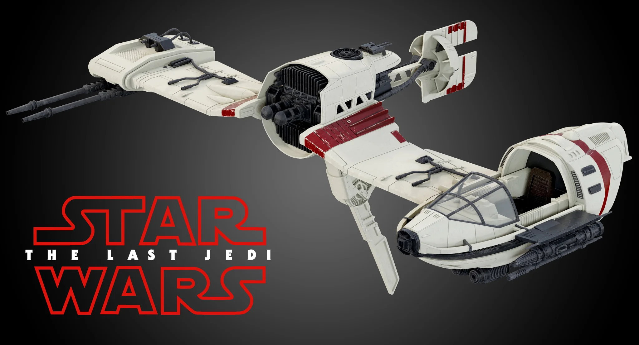 Ski Speeder — 3D model preview 5