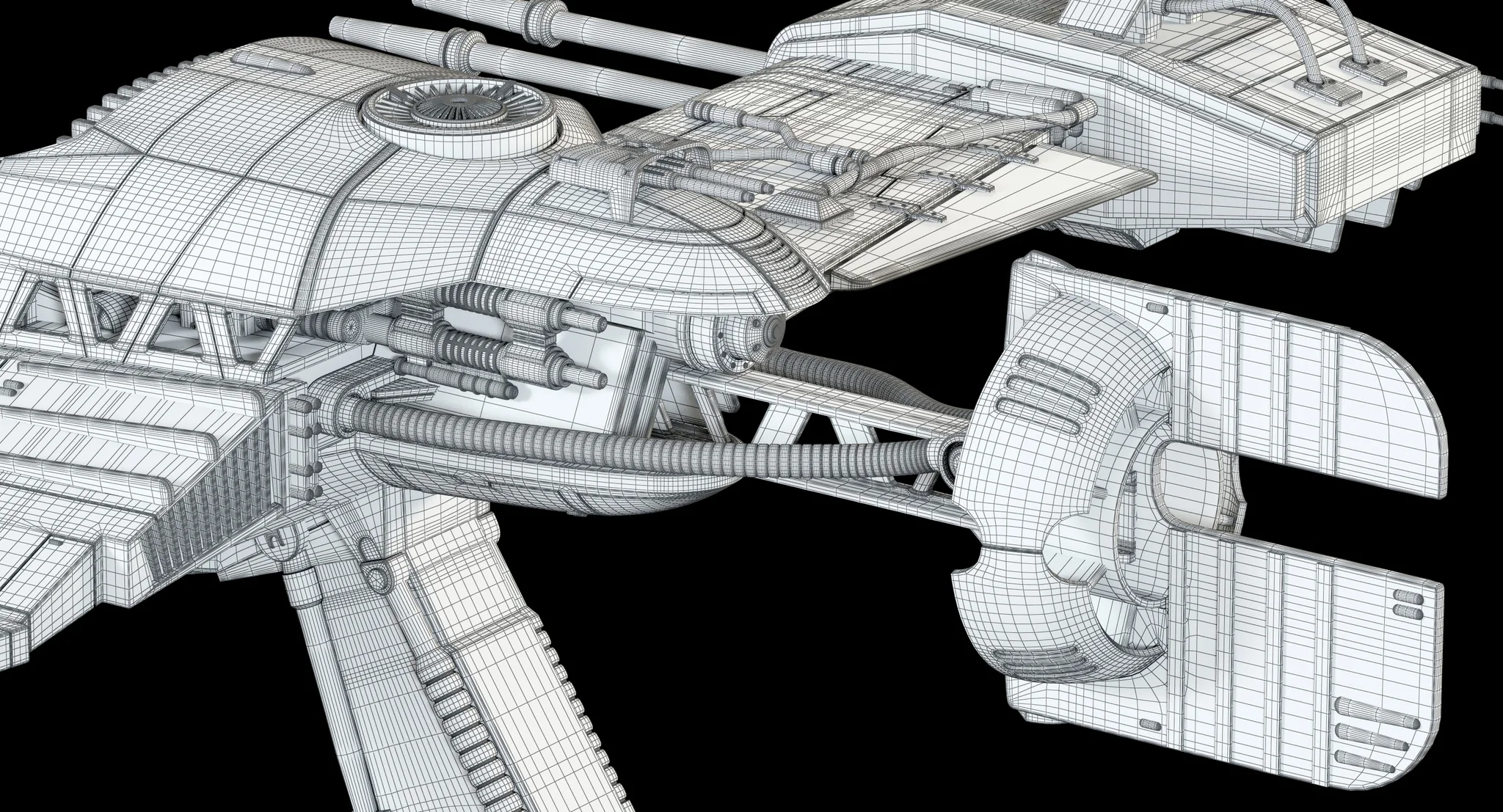 Ski Speeder — 3D model preview 7