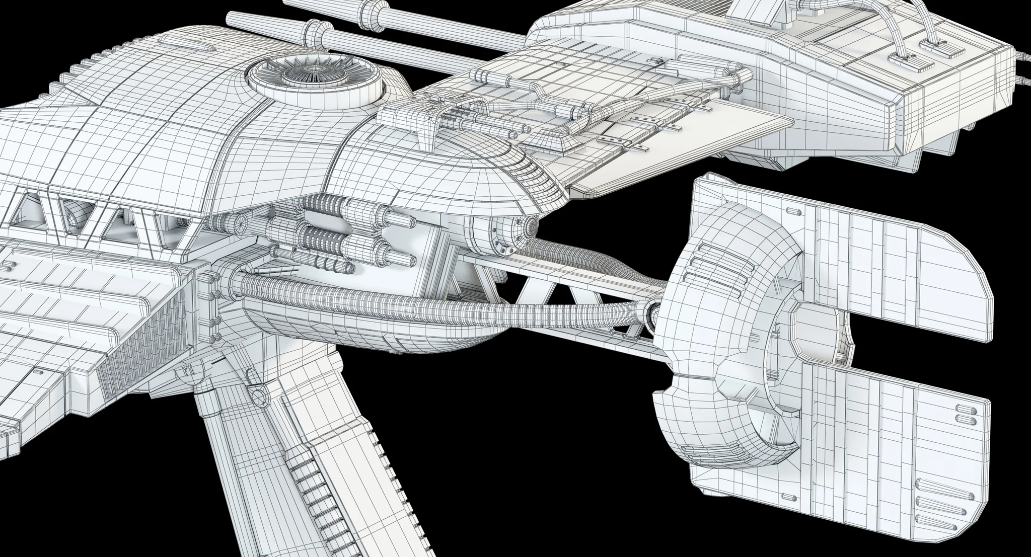 Ski Speeder — 3D model preview 8