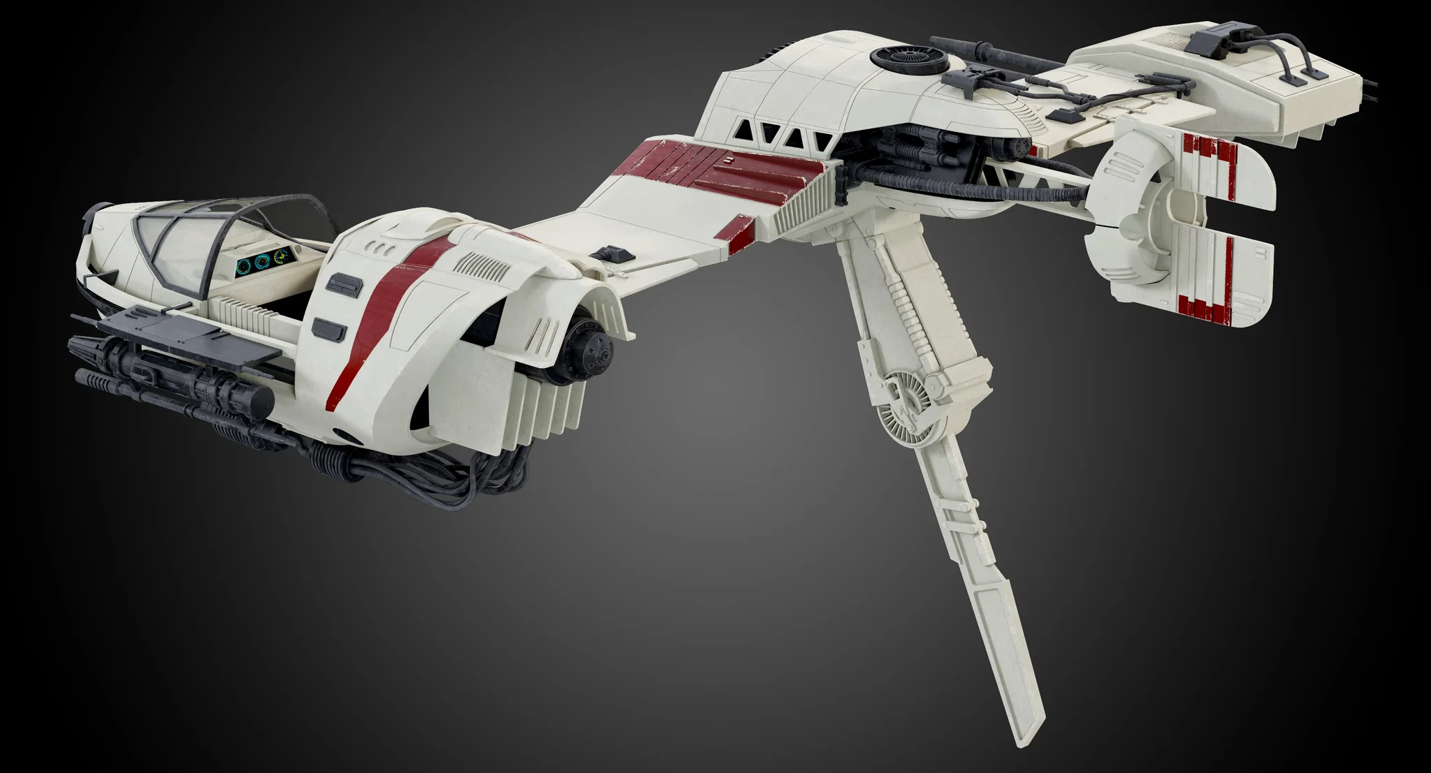 Ski Speeder — 3D model preview 18