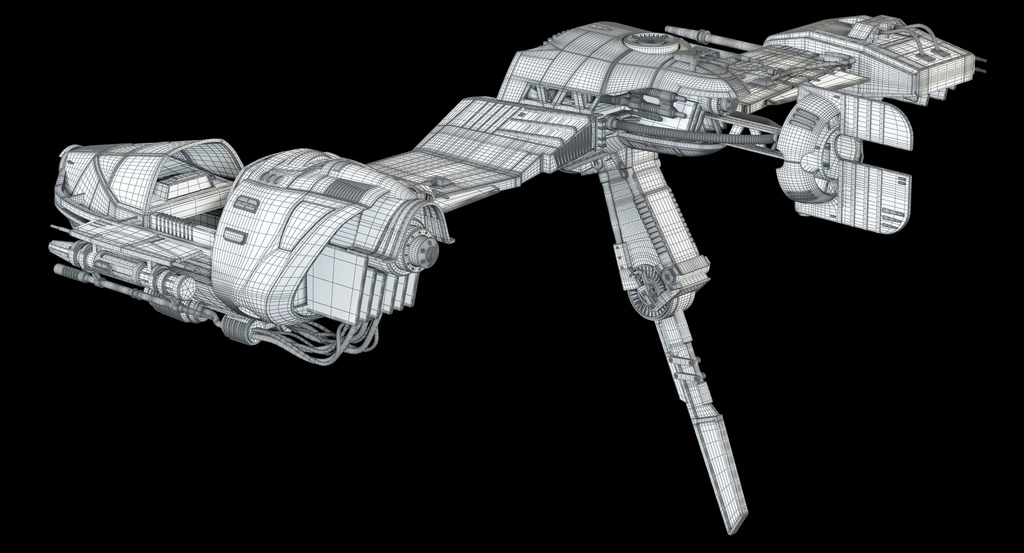 Ski Speeder — 3D model preview 19