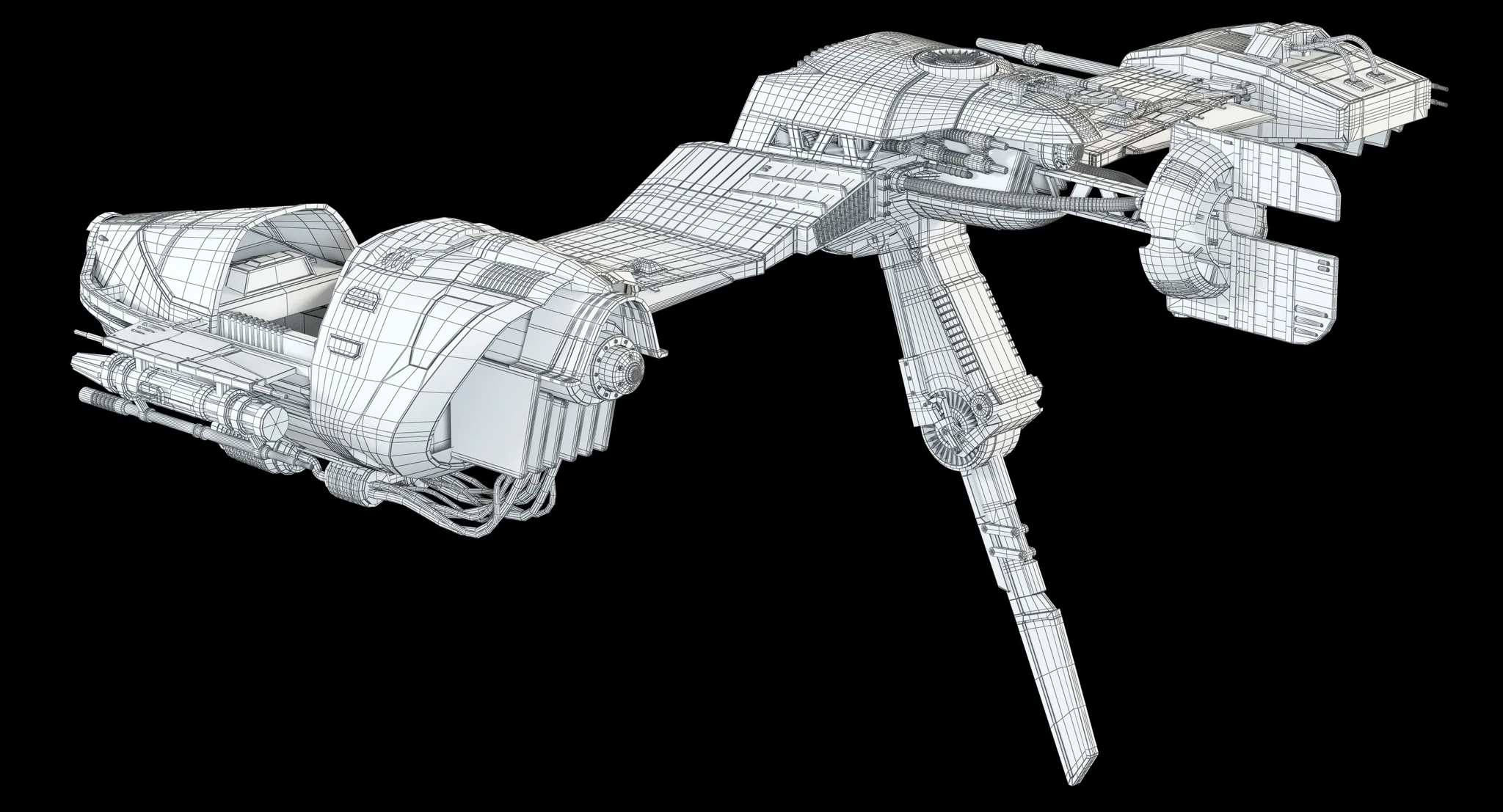 Ski Speeder — 3D model preview 20