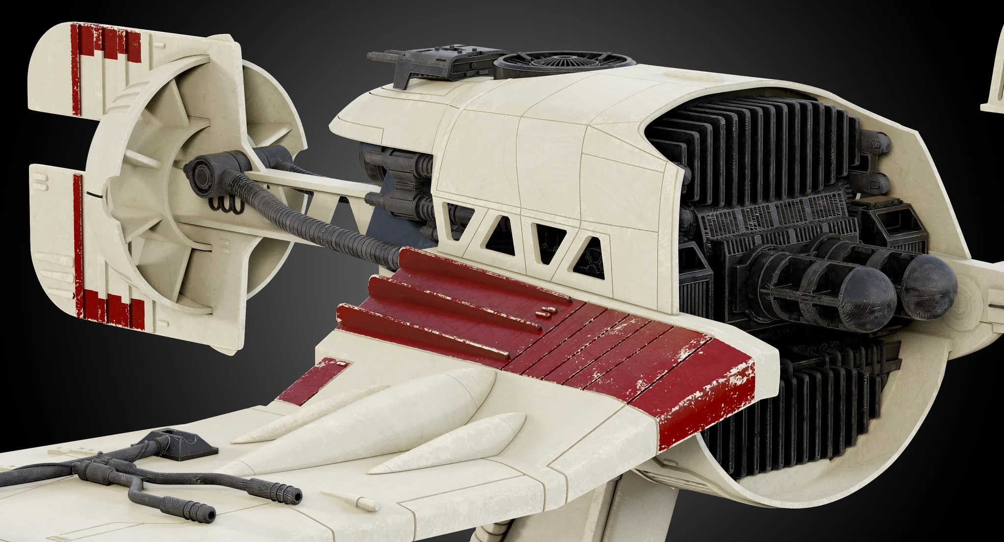Ski Speeder — 3D model preview 21