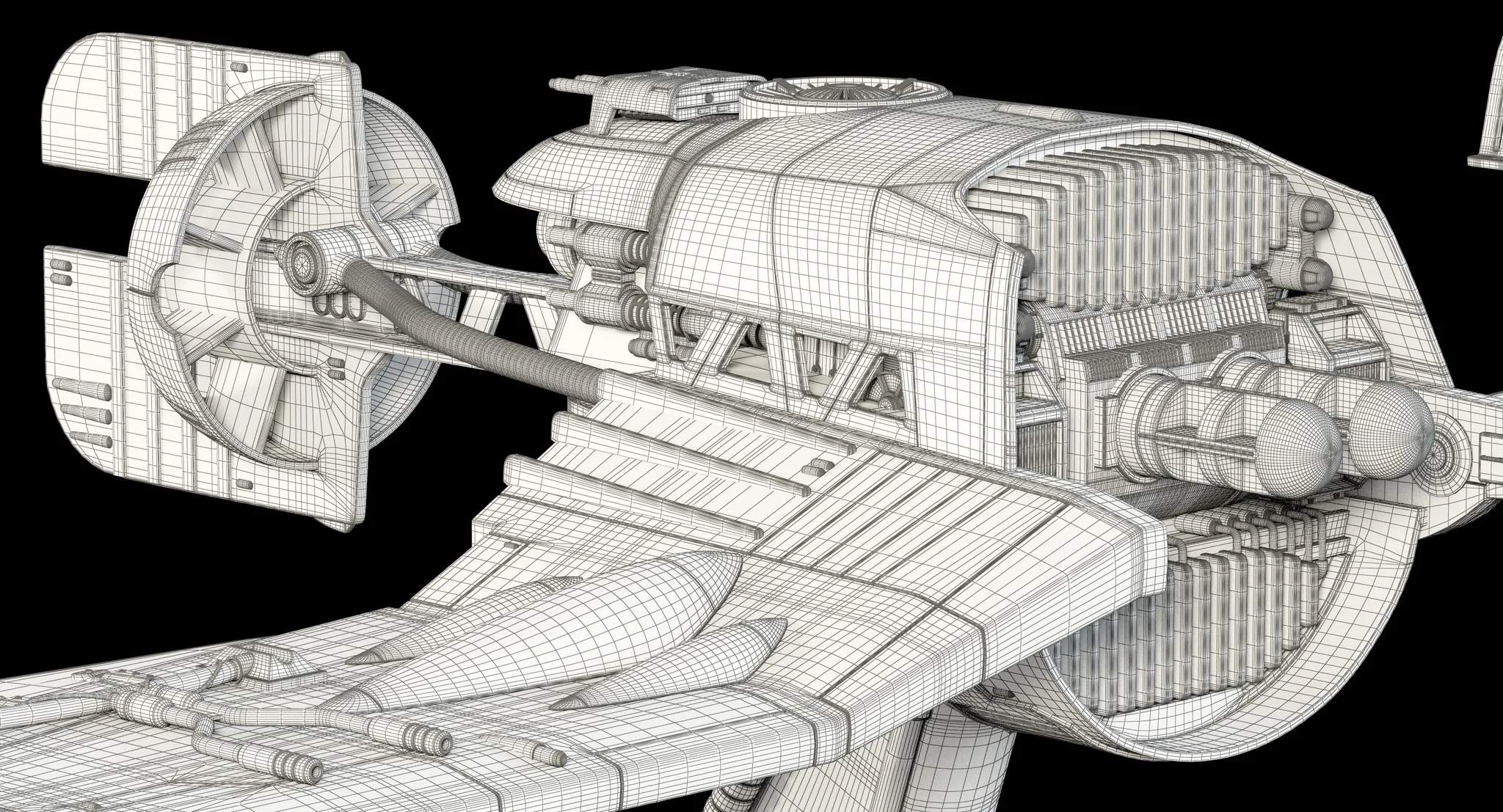 Ski Speeder — 3D model preview 22