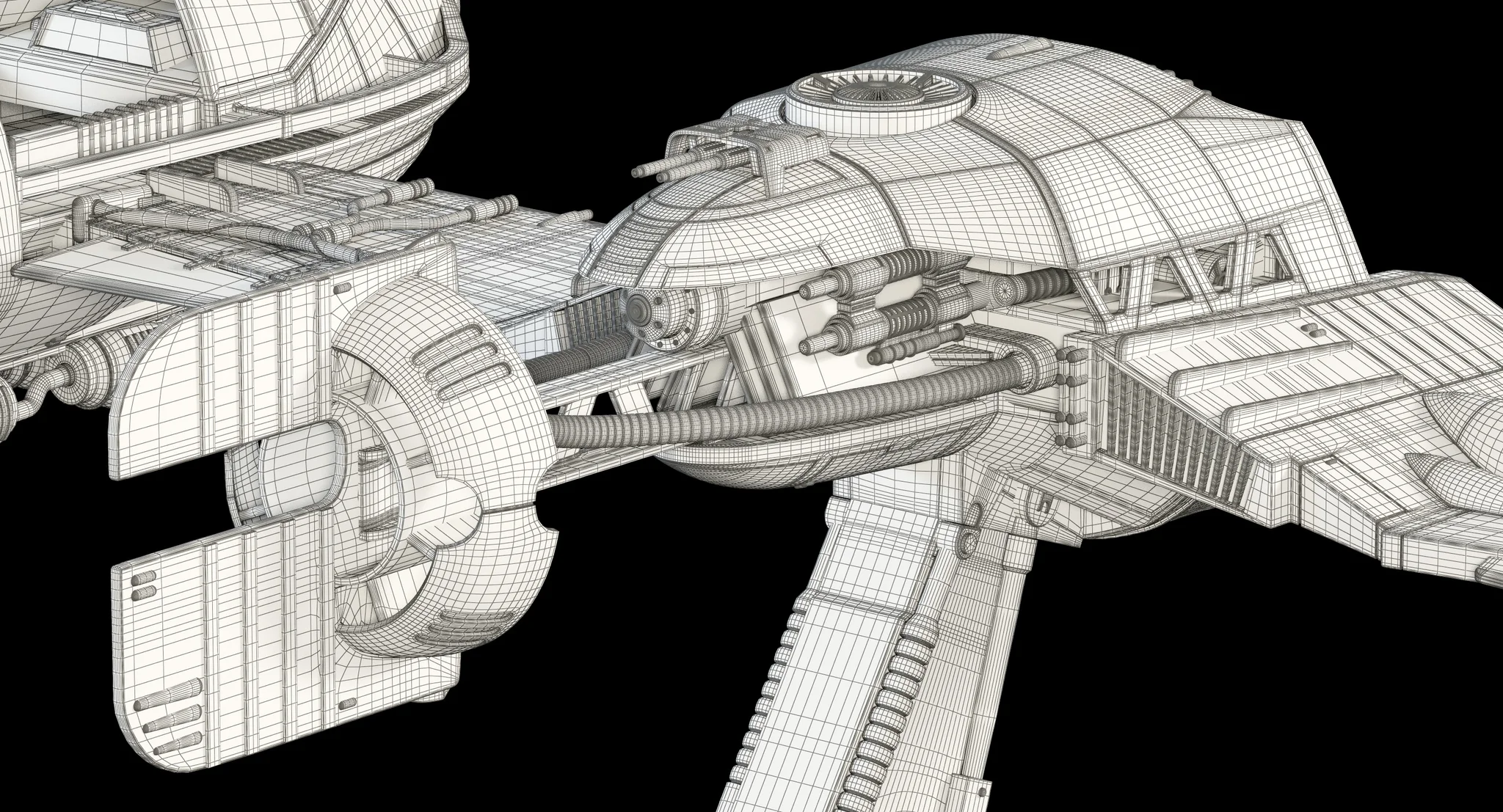 Ski Speeder — 3D model preview 25