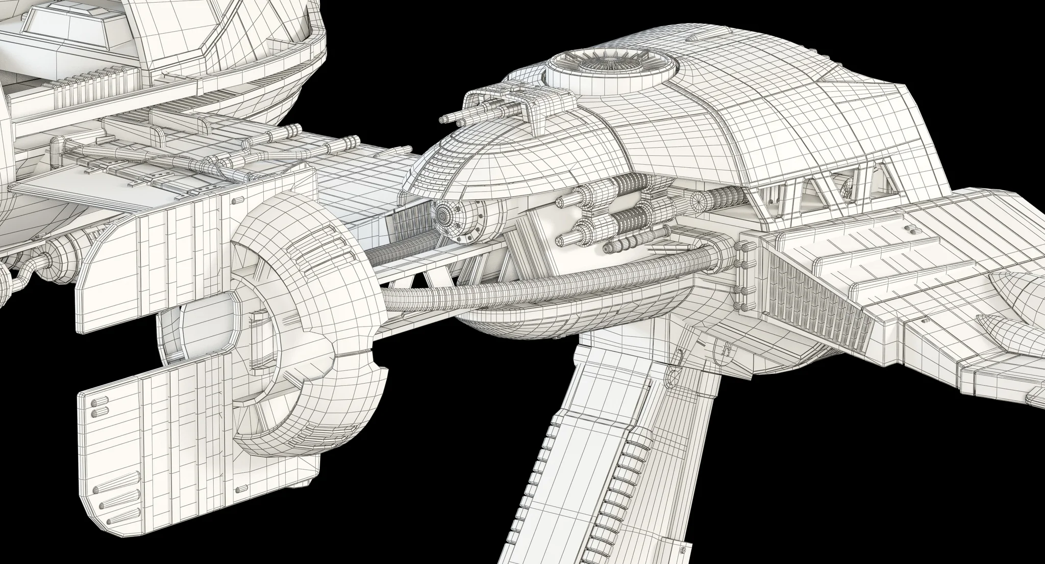 Ski Speeder — 3D model preview 26
