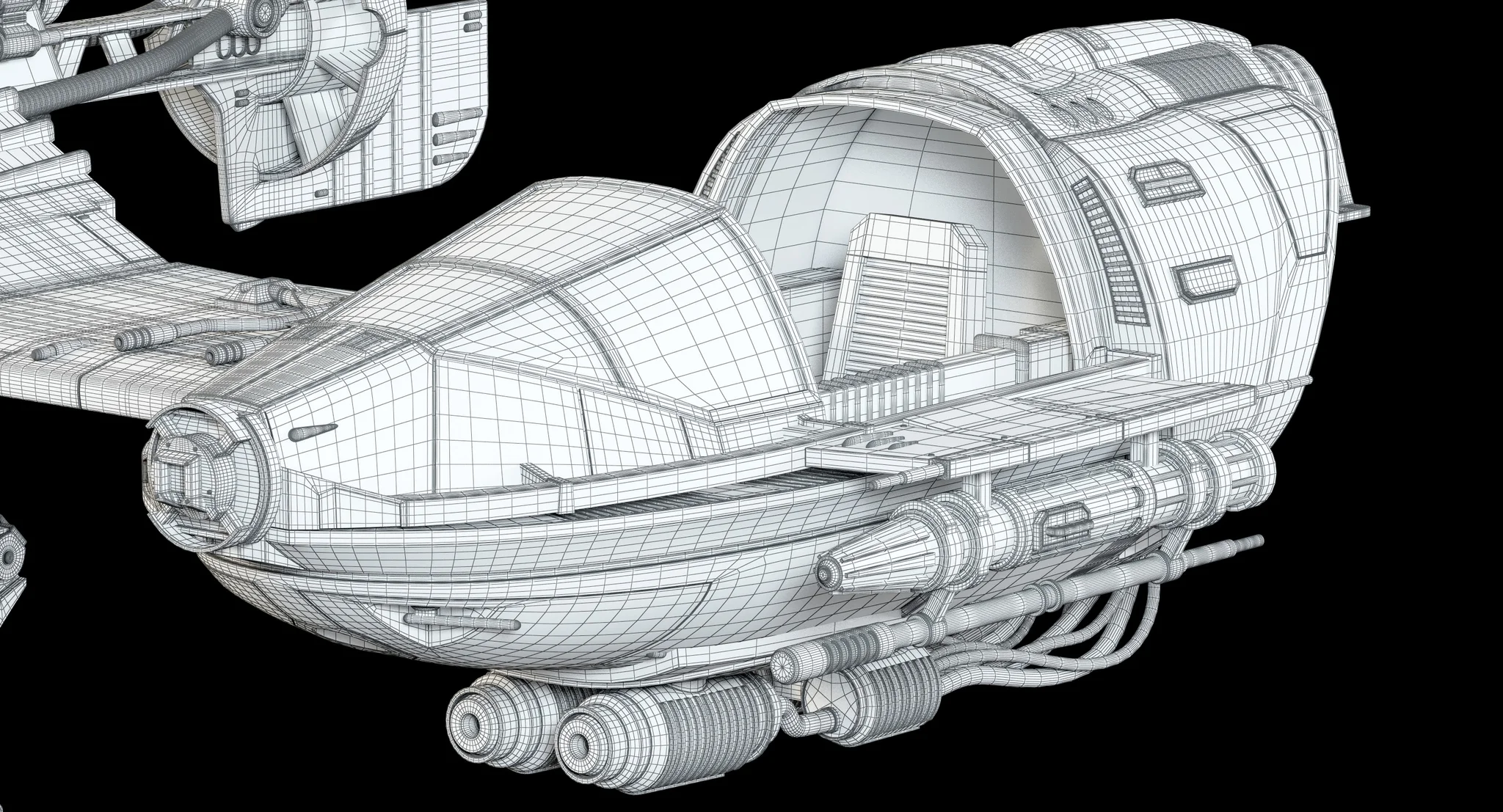 Ski Speeder — 3D model preview 28