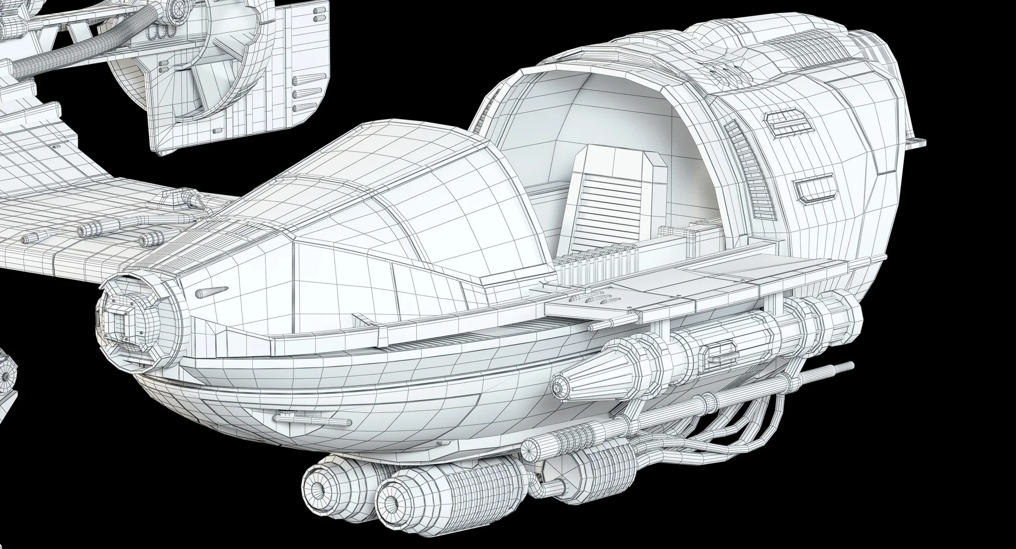 Ski Speeder — 3D model preview 29