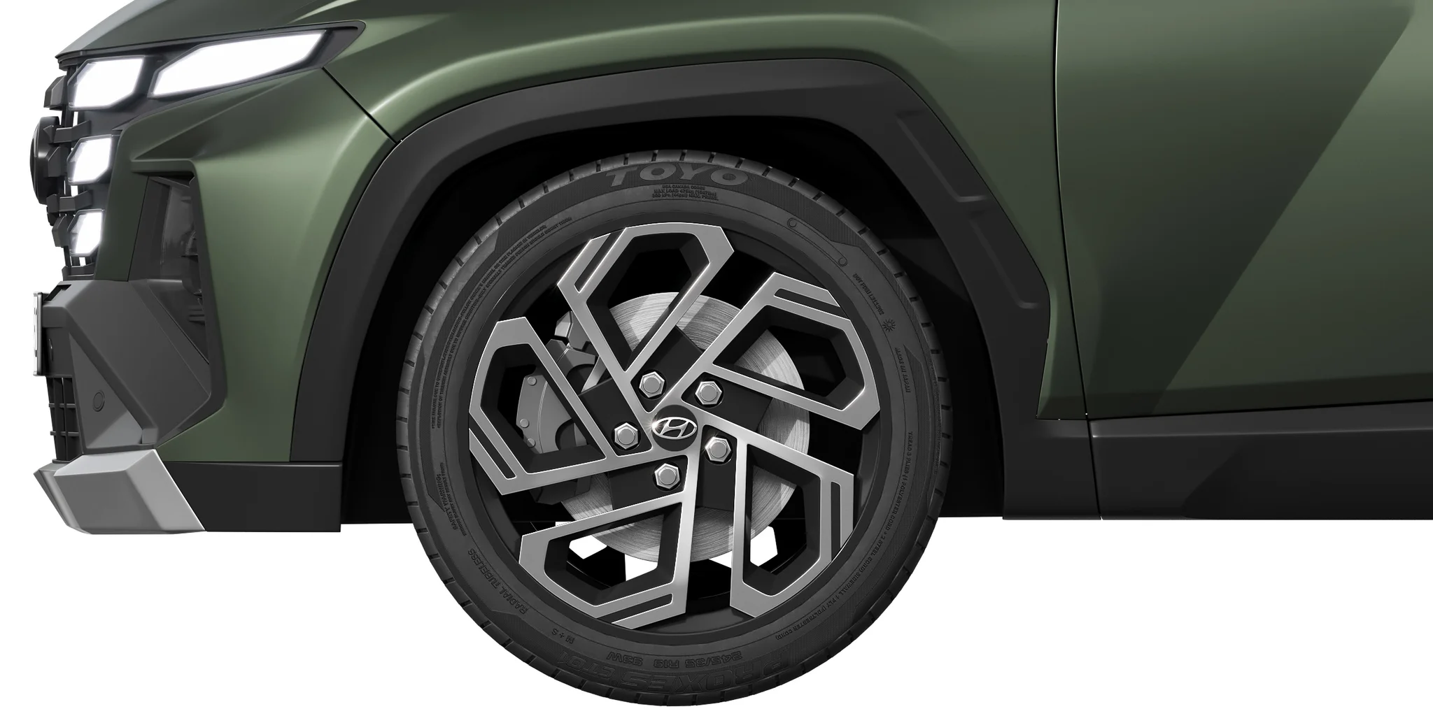 Hyundai Tucson 2024, 3D model preview 1