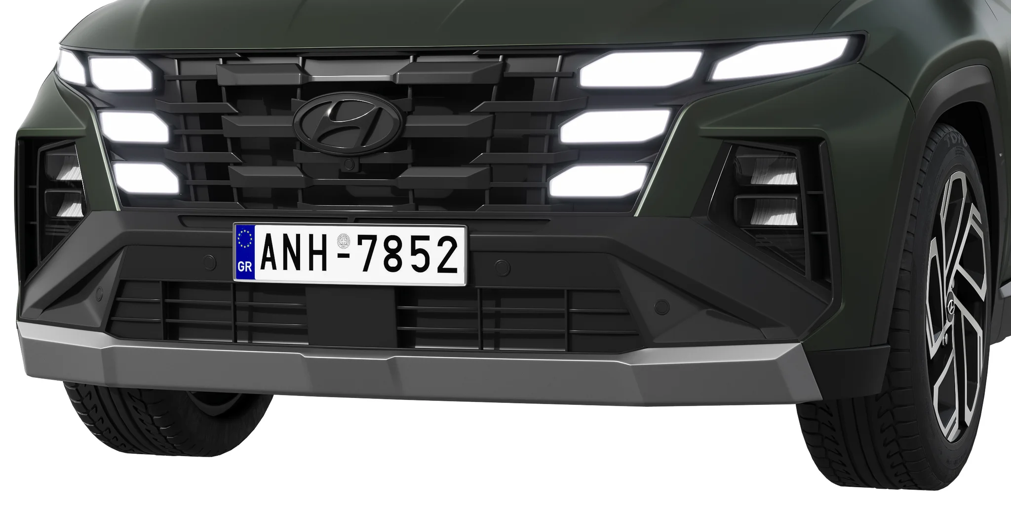 Hyundai Tucson 2024, 3D model preview 2