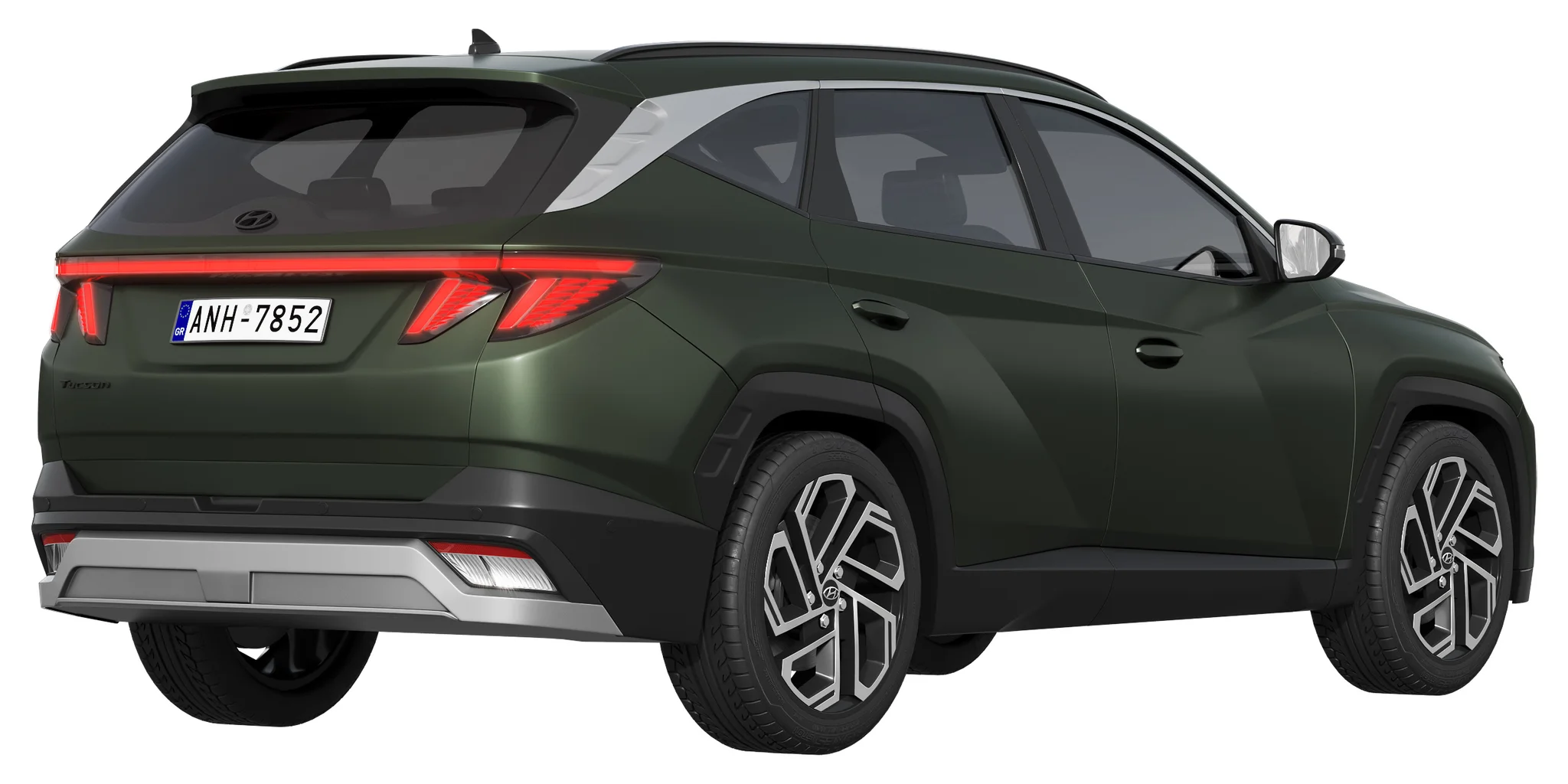 Hyundai Tucson 2024, 3D model preview 6