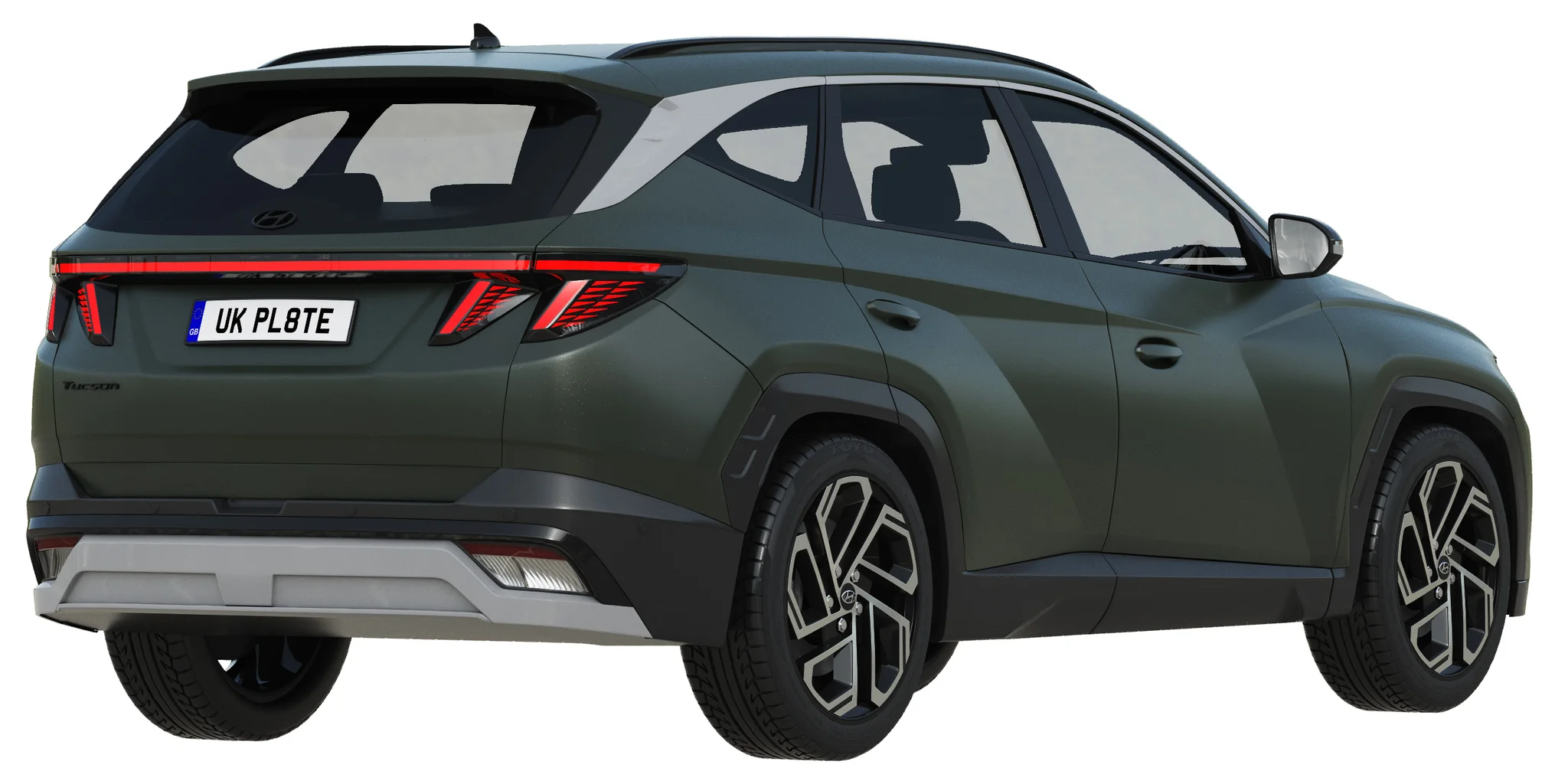 Hyundai Tucson 2024, 3D model preview 9