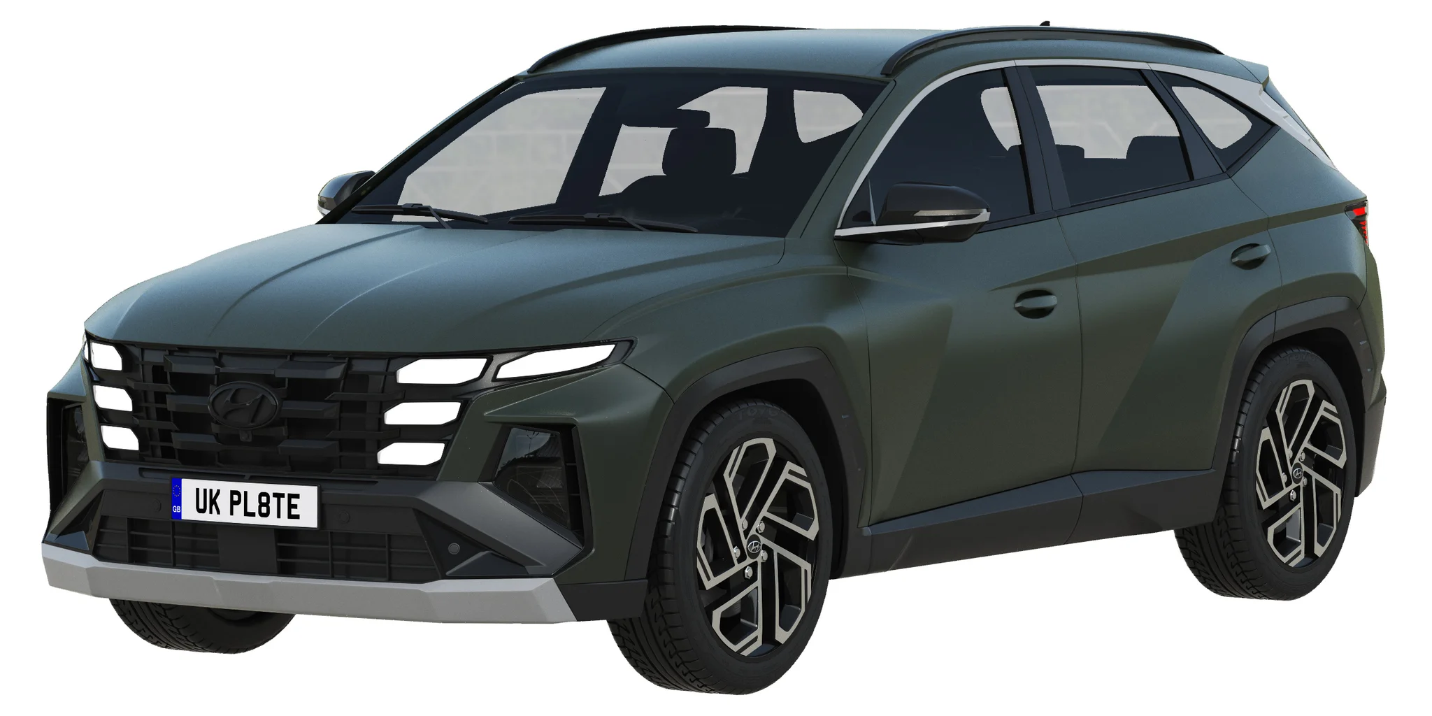 Hyundai Tucson 2024, 3D model preview 13