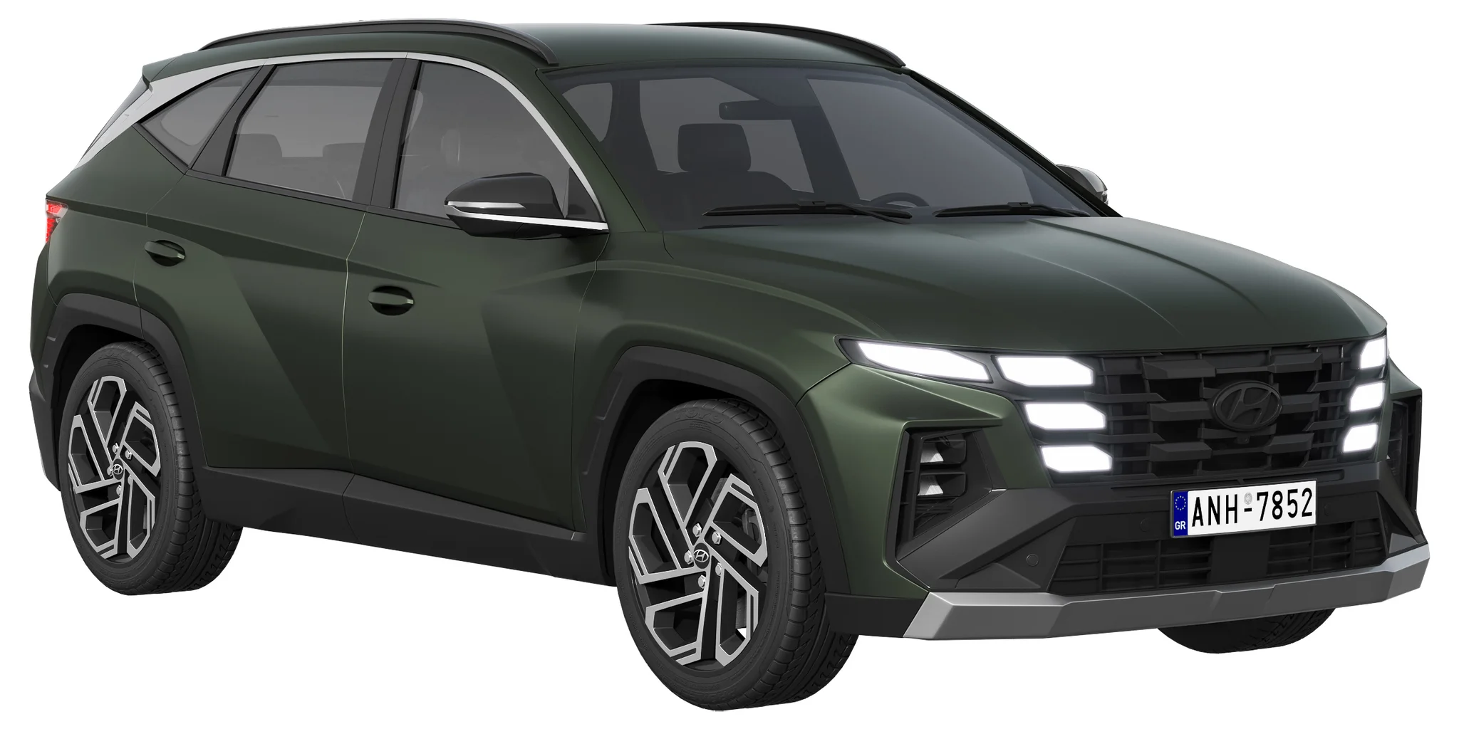 Hyundai Tucson 2024, 3D model preview 15