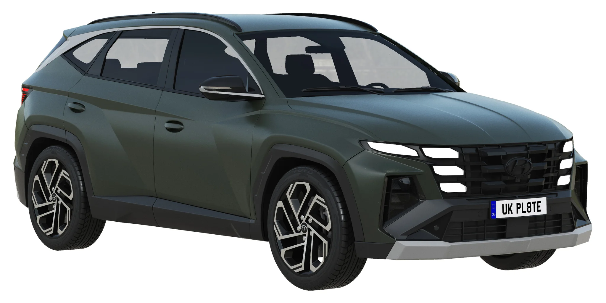 Hyundai Tucson 2024, 3D model preview 19