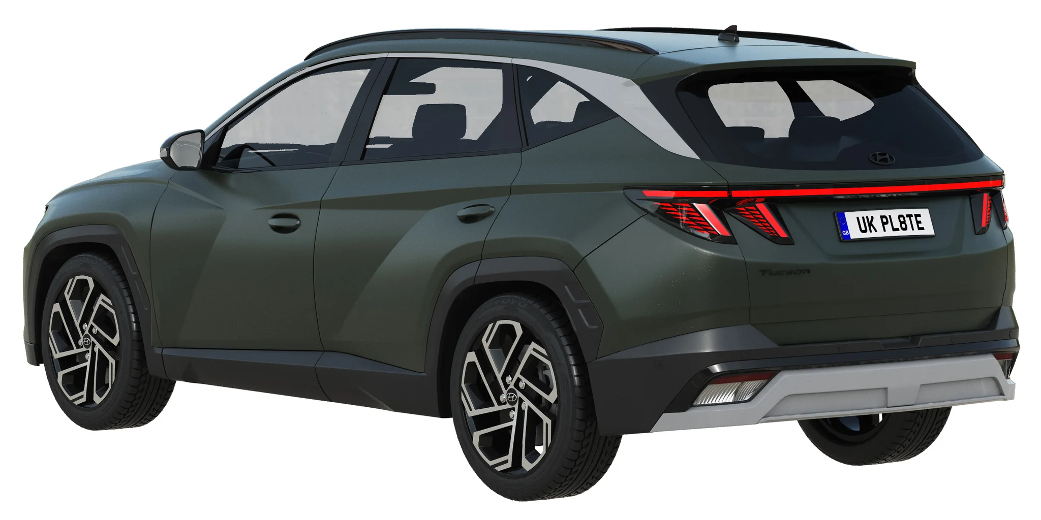 Hyundai Tucson 2024, 3D model preview 24