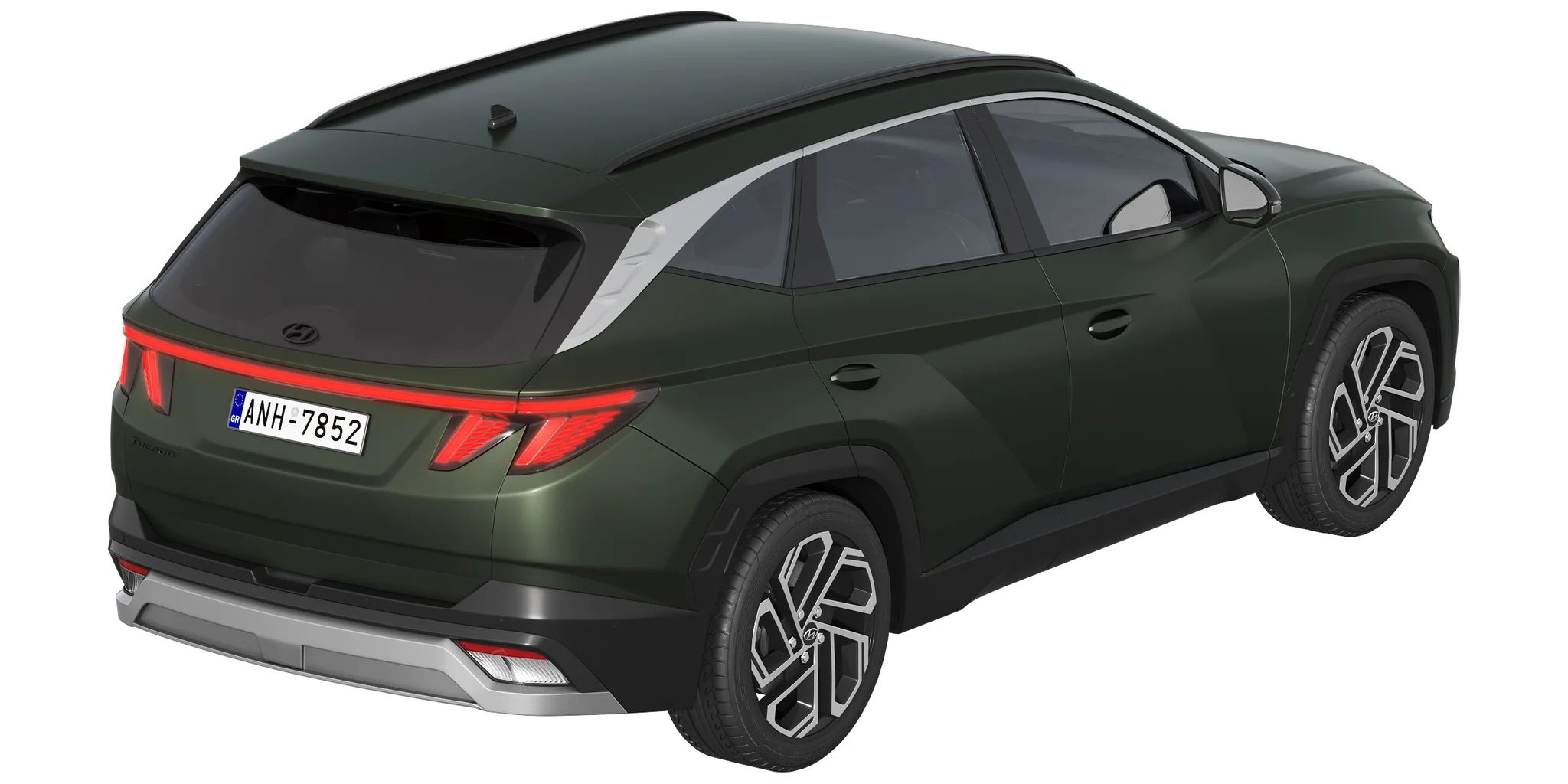 Hyundai Tucson 2024, 3D model preview 35