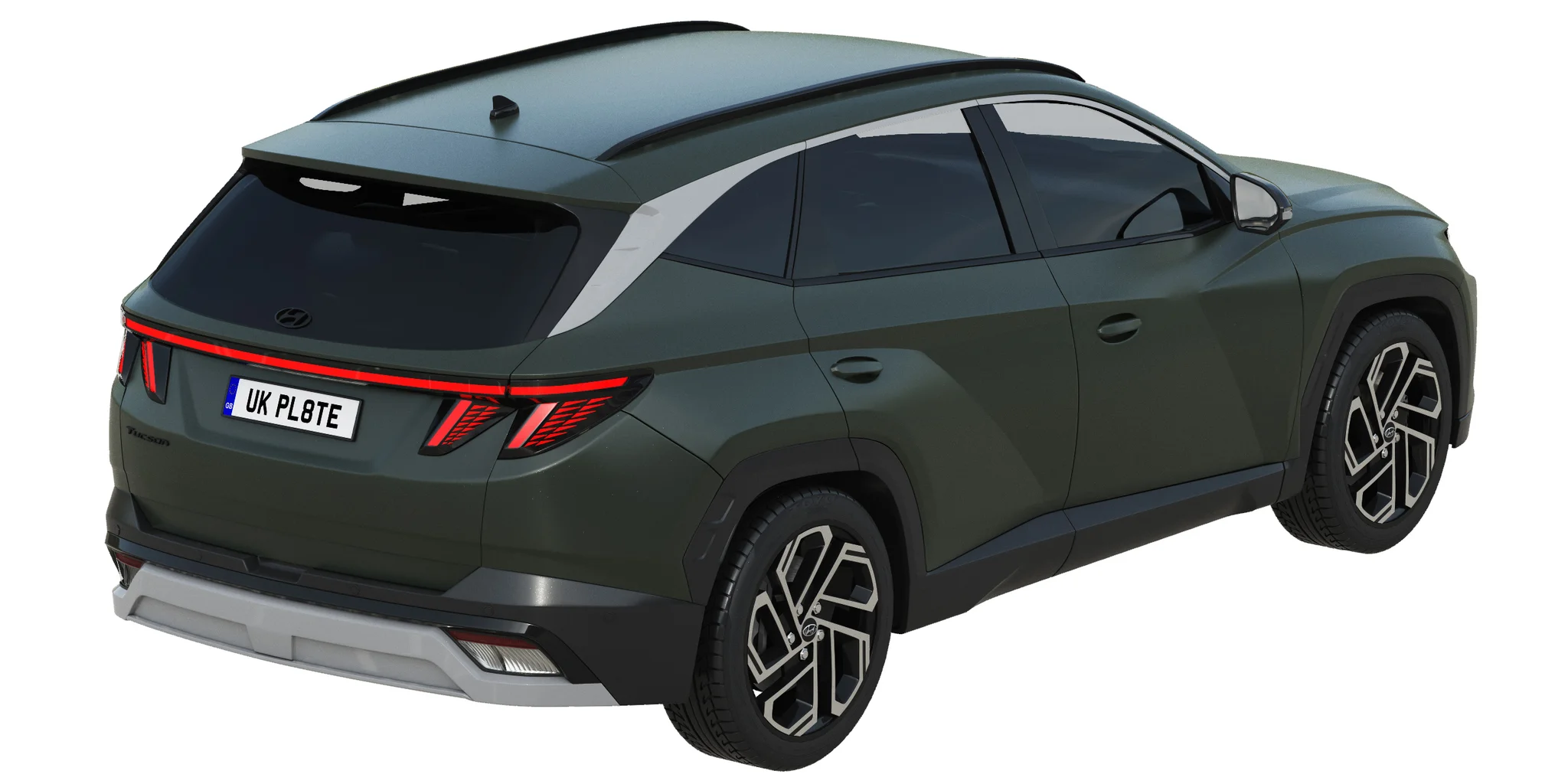 Hyundai Tucson 2024, 3D model preview 37
