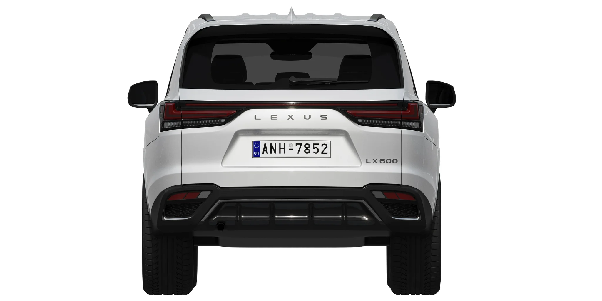 Lexus LX600 F Sport, 3D model preview 10