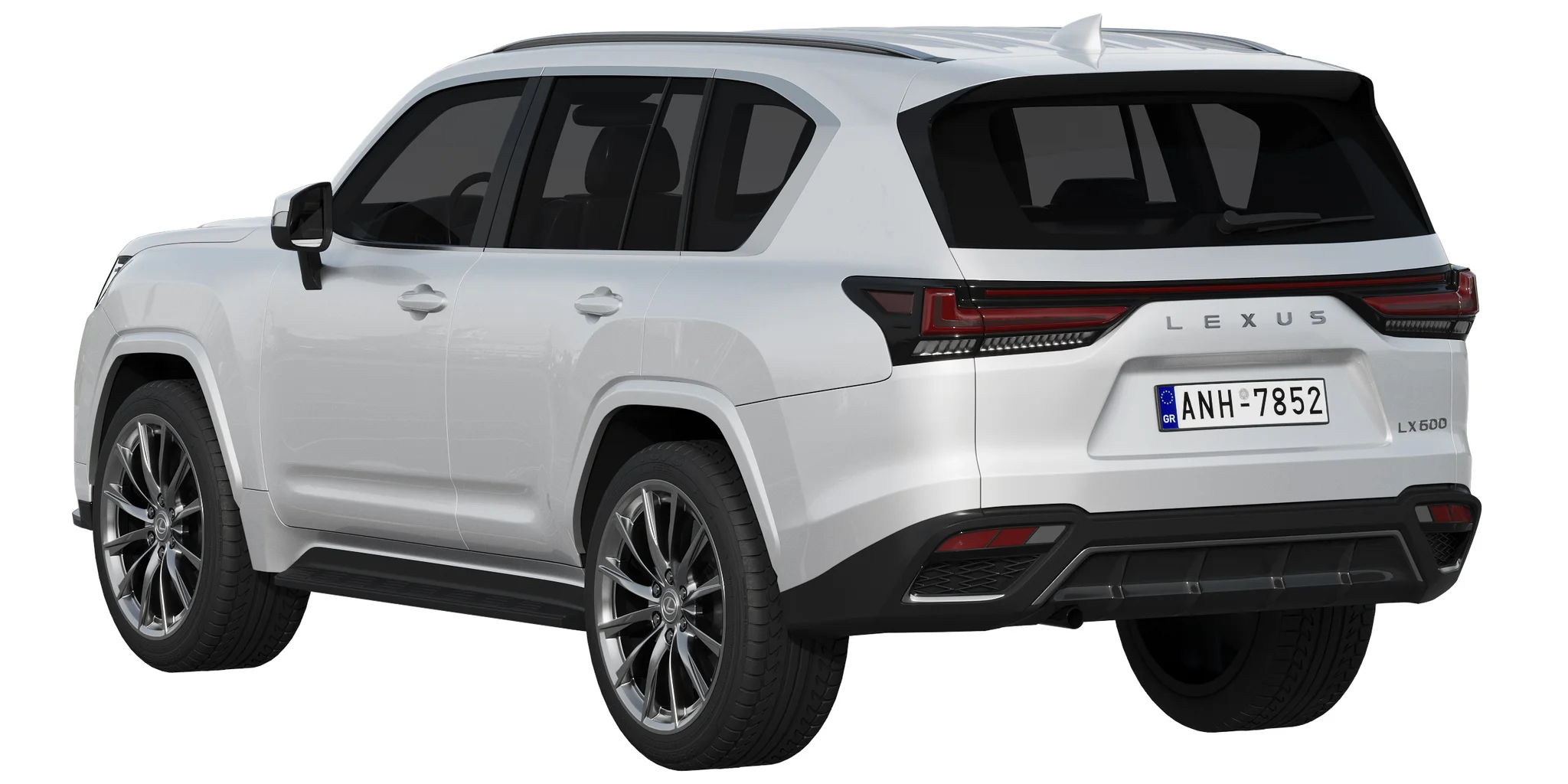 Lexus LX600 F Sport, 3D model preview 22