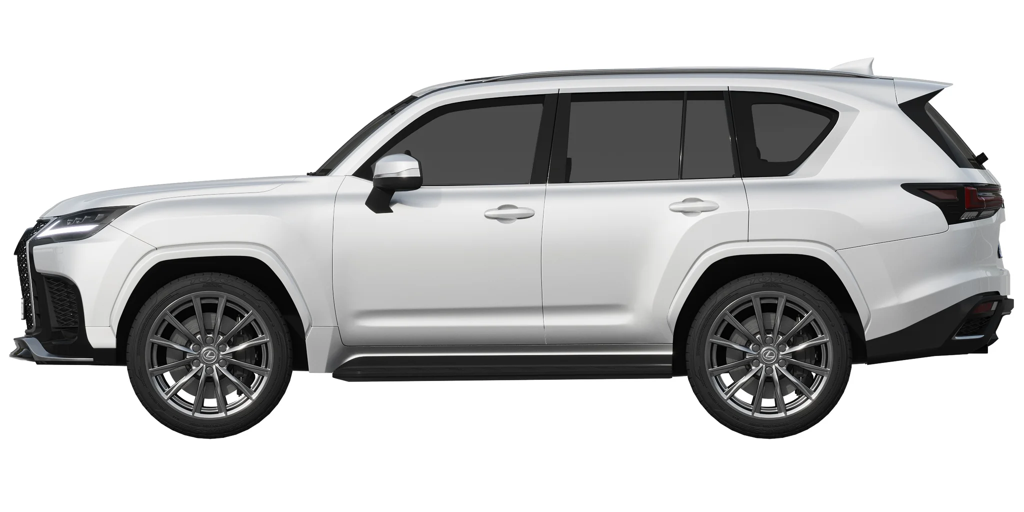Lexus LX600 F Sport, 3D model preview 27