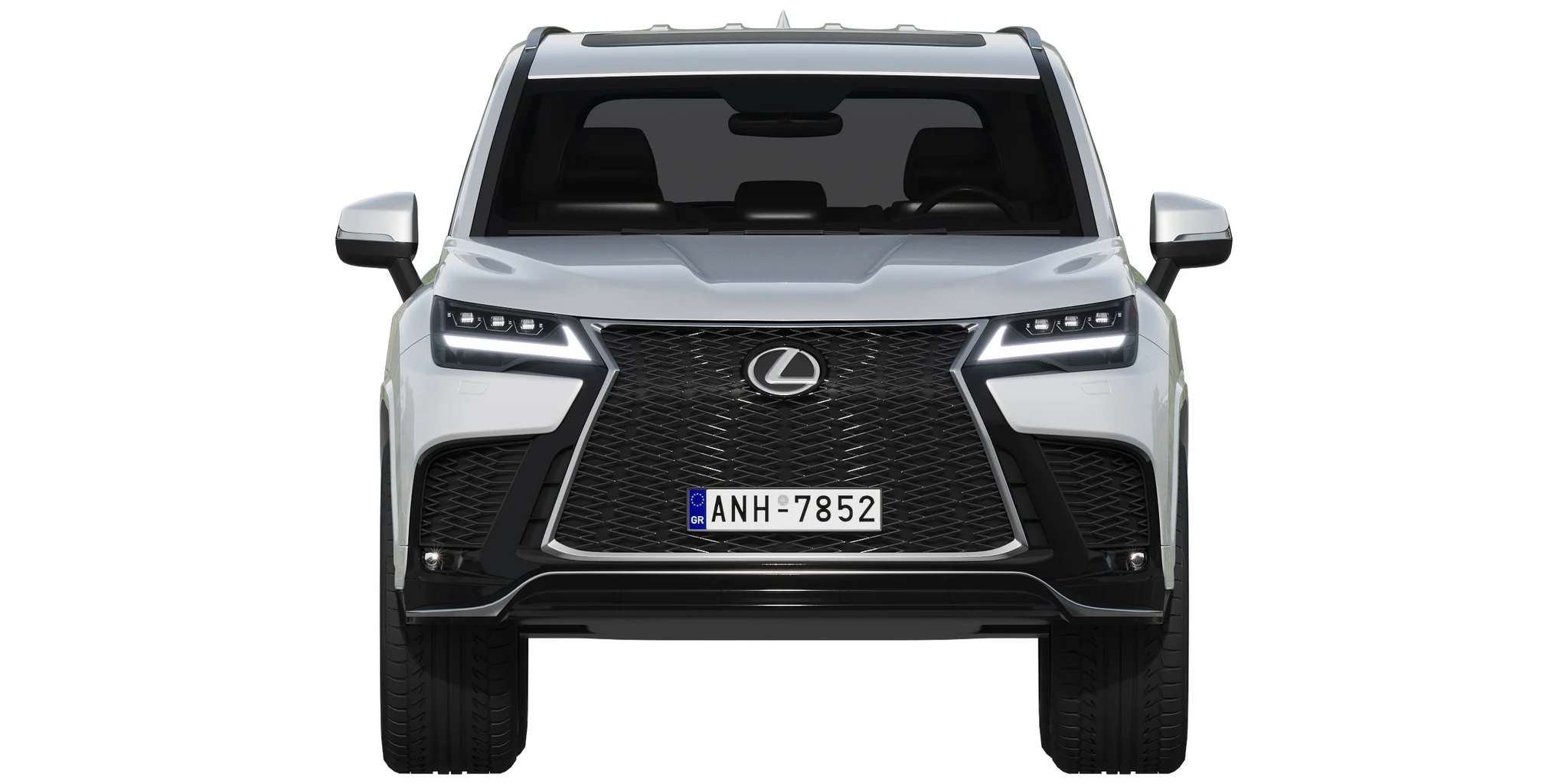 Lexus LX600 F Sport, 3D model preview 32