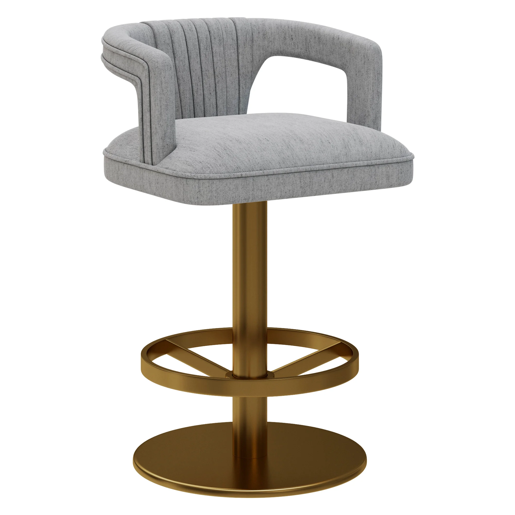 Brabbu KAROO II COUNTER STOOL — 3D model preview 1