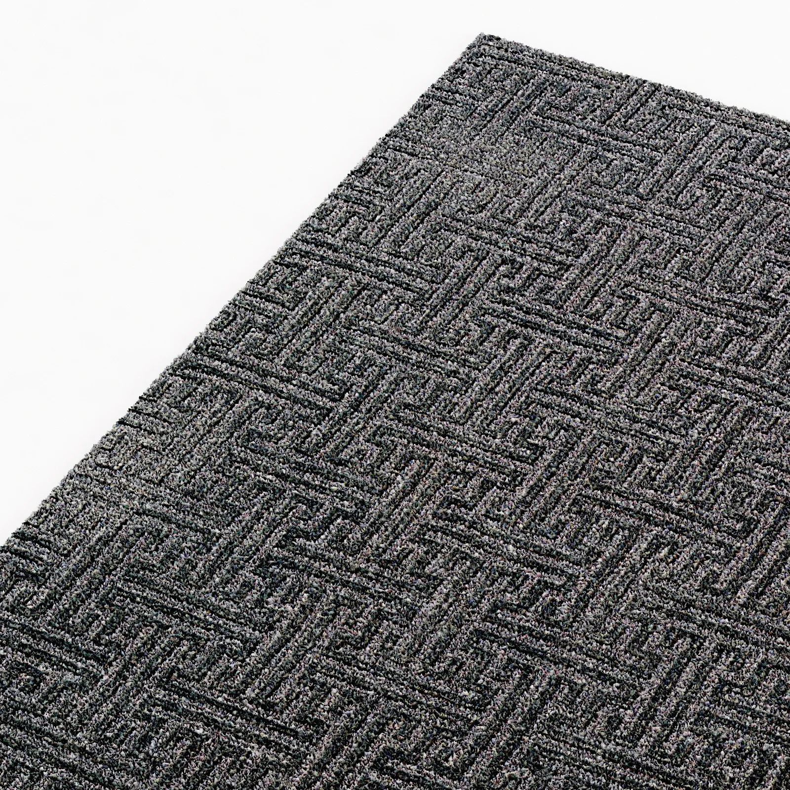 Restoration Hardware Greco Rug Fog — 3D model preview 5