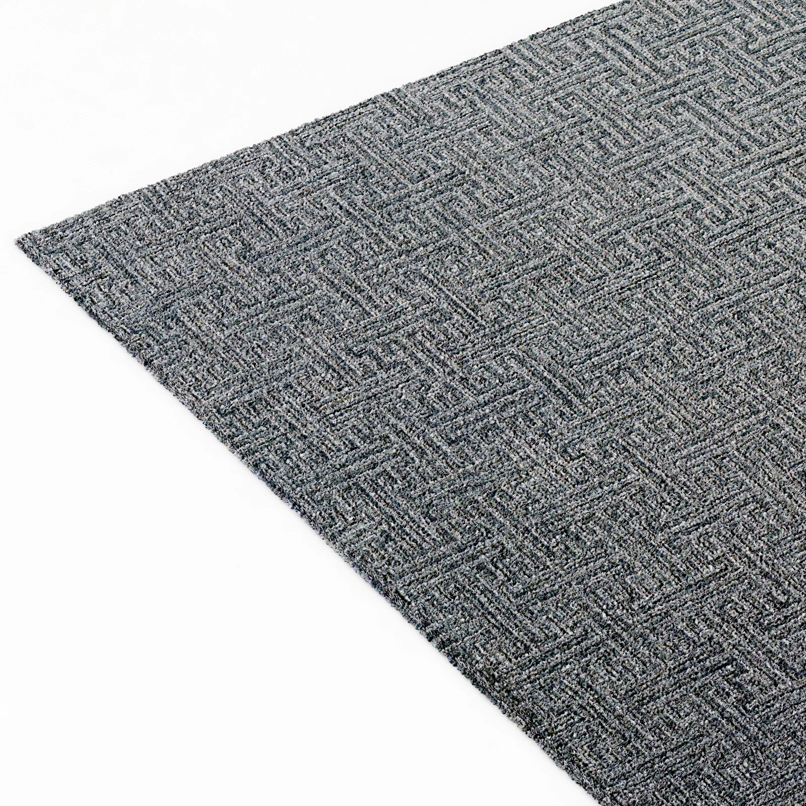 Restoration Hardware Greco Rug Fog — 3D model preview 9