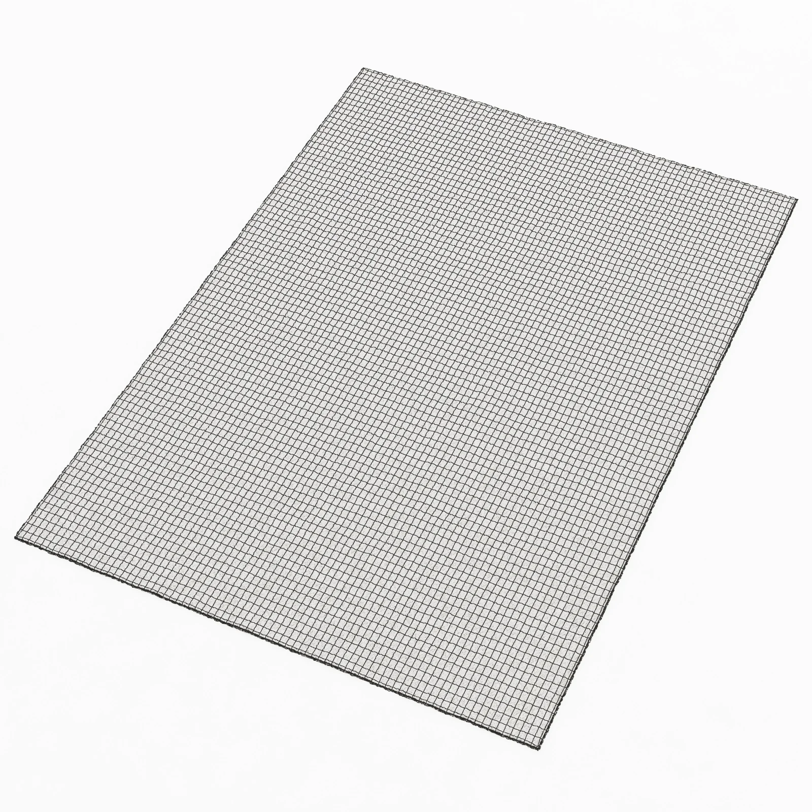Restoration Hardware Greco Rug Fog — 3D model preview 10