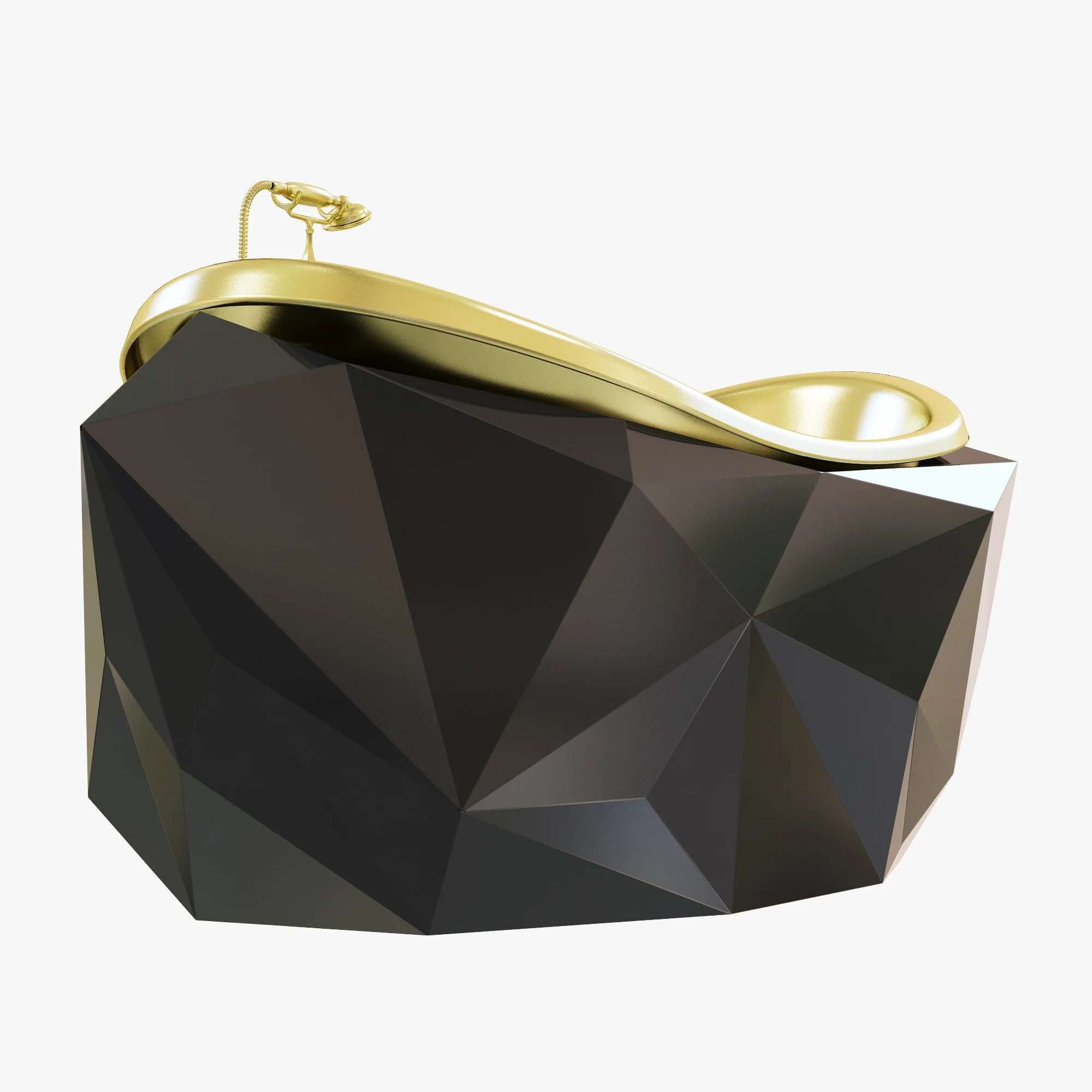 DIAMOND BATHTUB By MAISON VALENTINA — 3D model preview 2