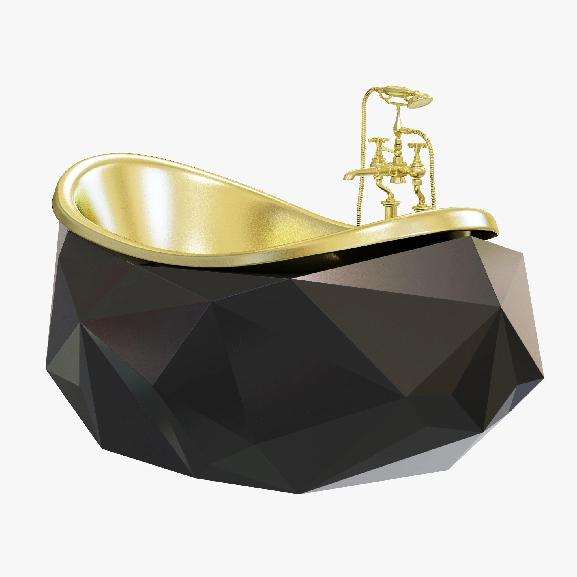 DIAMOND BATHTUB By MAISON VALENTINA — 3D model preview 4