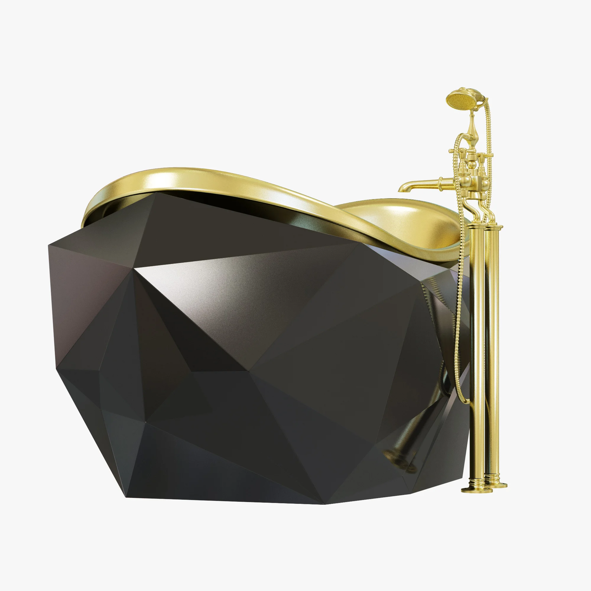 DIAMOND BATHTUB By MAISON VALENTINA — 3D model preview 5