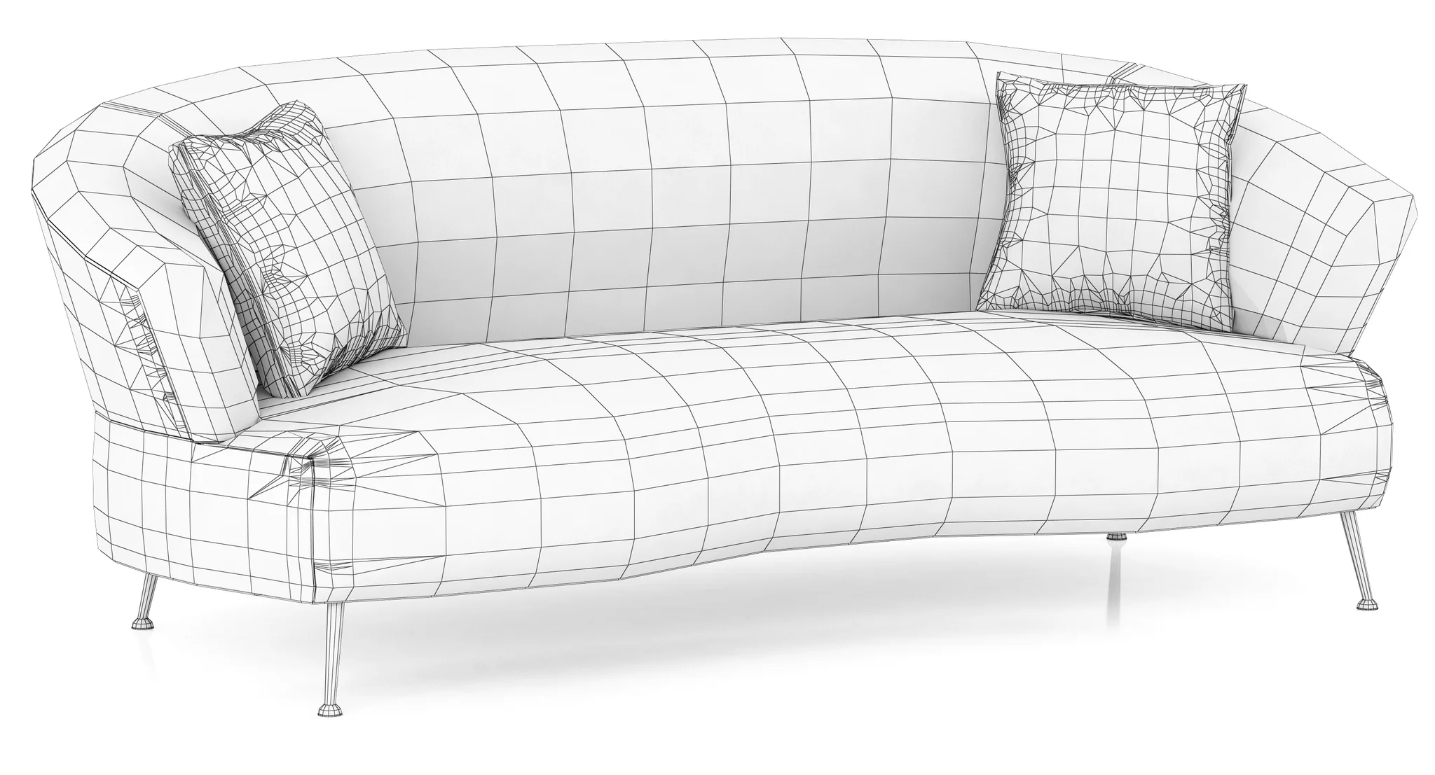 Eichholtz Sofa Genova — 3D model preview 9