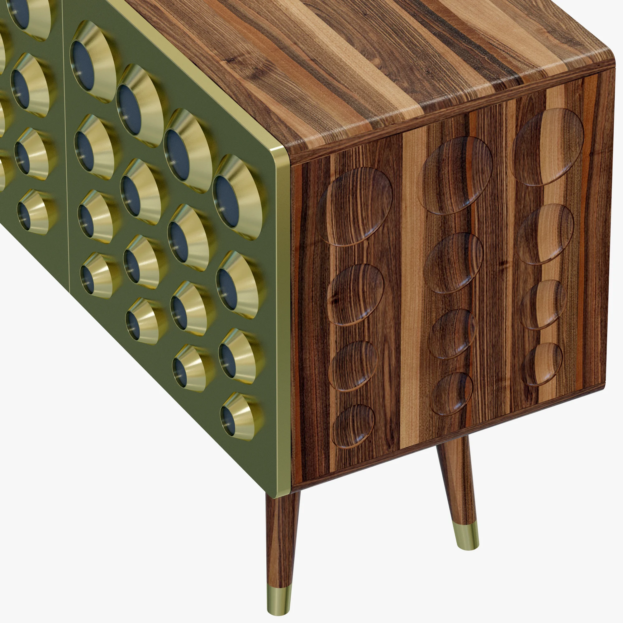 Delightfull MONOCLES SIDEBOARD — 3D model preview 2