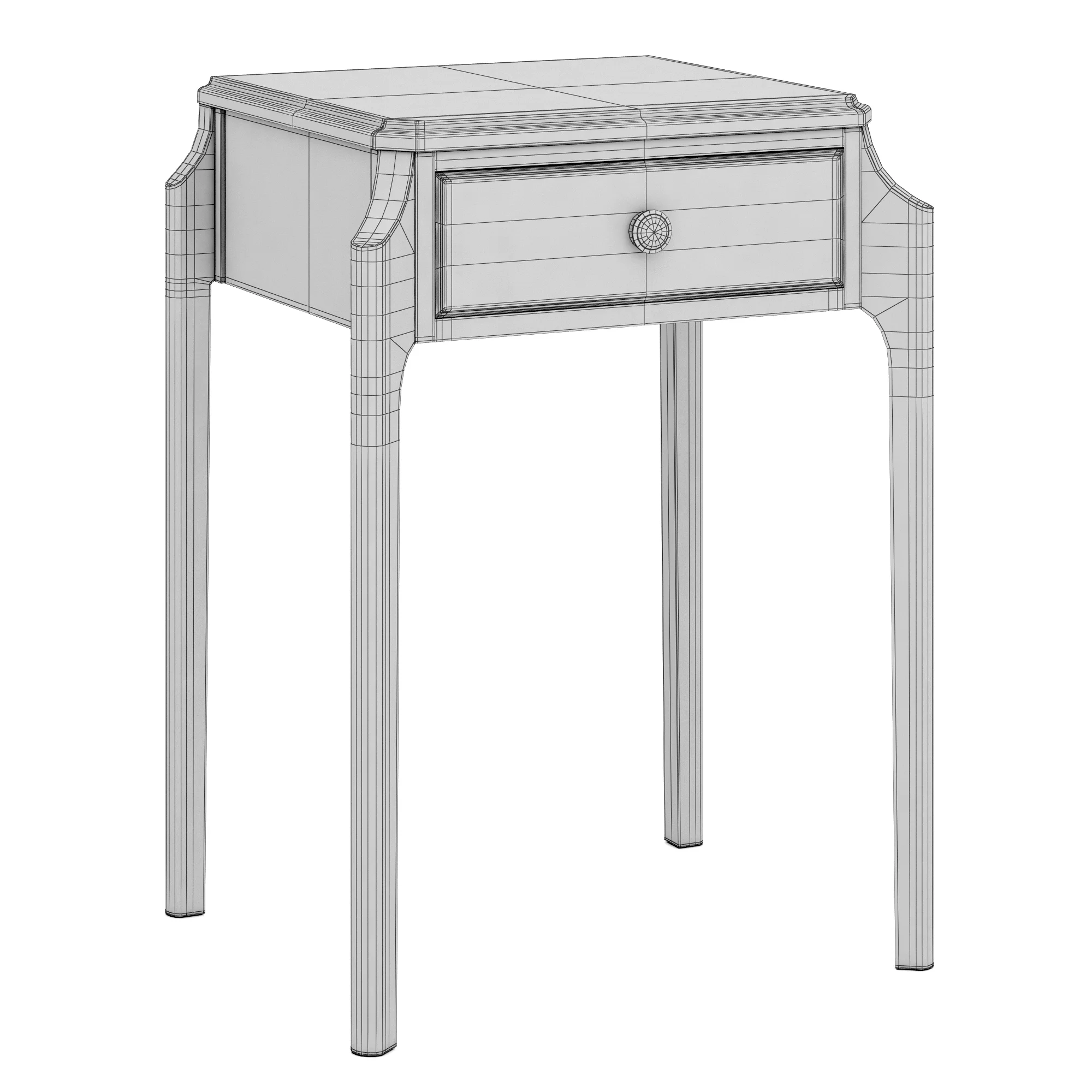 Dantone Home Bedside Table Le Vizazh — 3D model preview 7