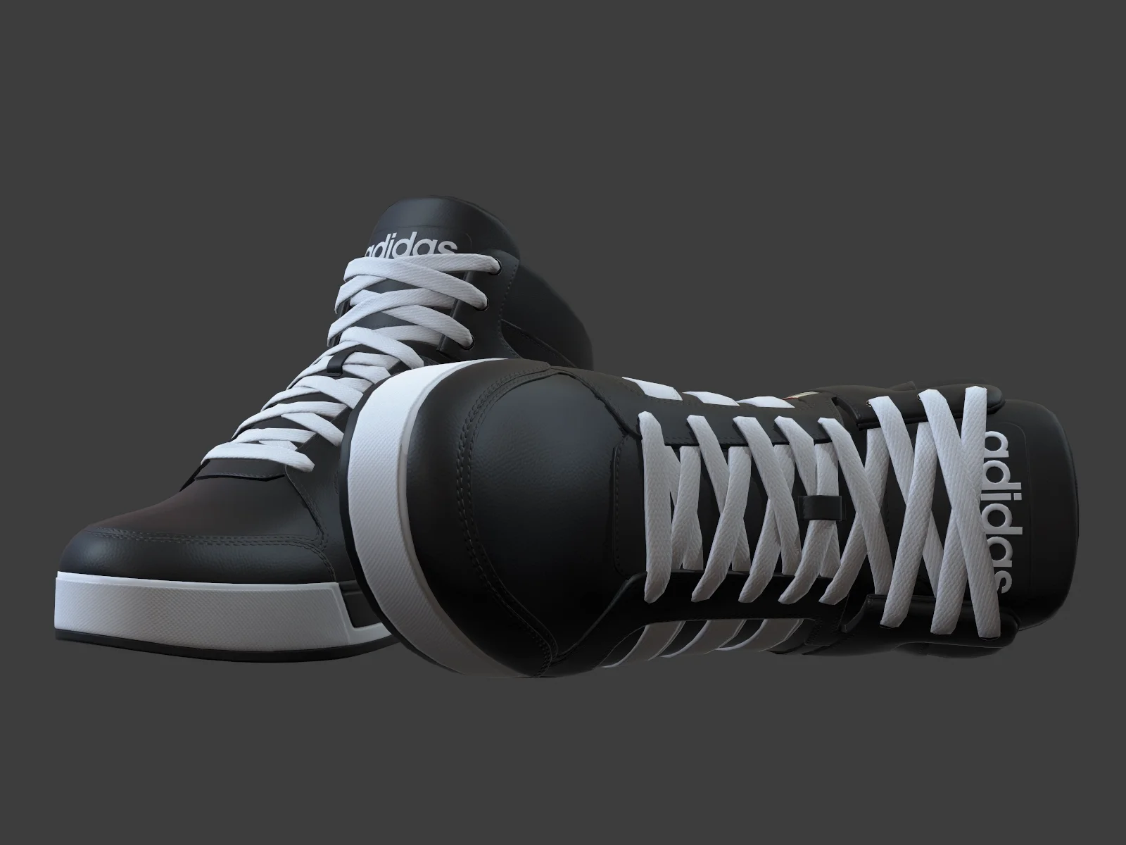 Adidas-NeoRaleigh 9TIS sneaker 1, 3D model preview 3