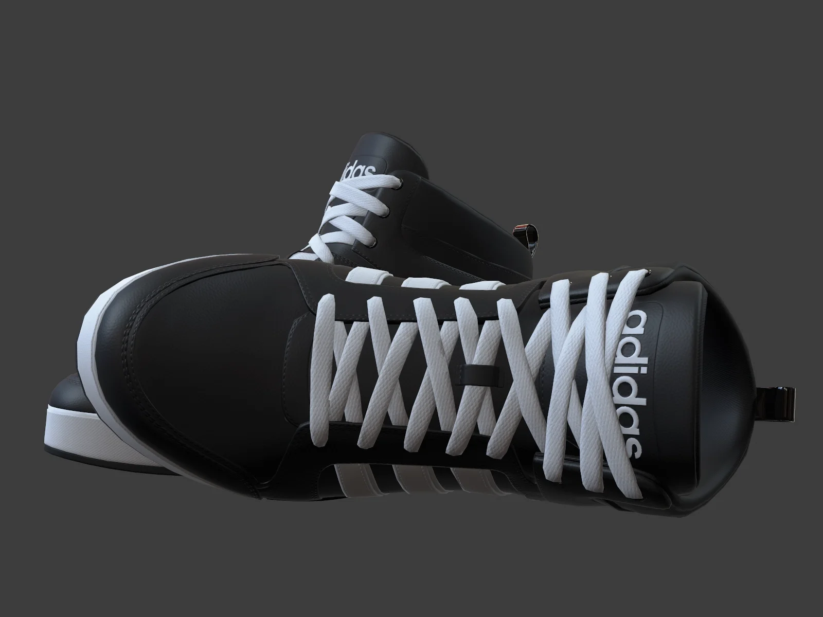 Adidas-NeoRaleigh 9TIS sneaker 1, 3D model preview 4