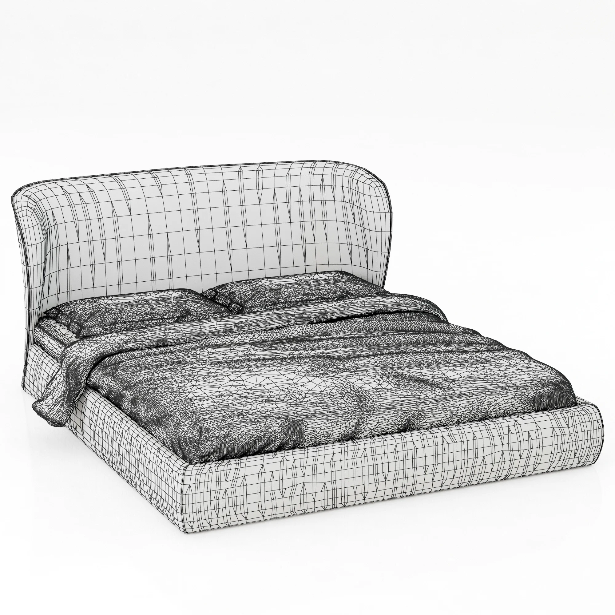 Natuzzi Oasi — 3D model preview 5