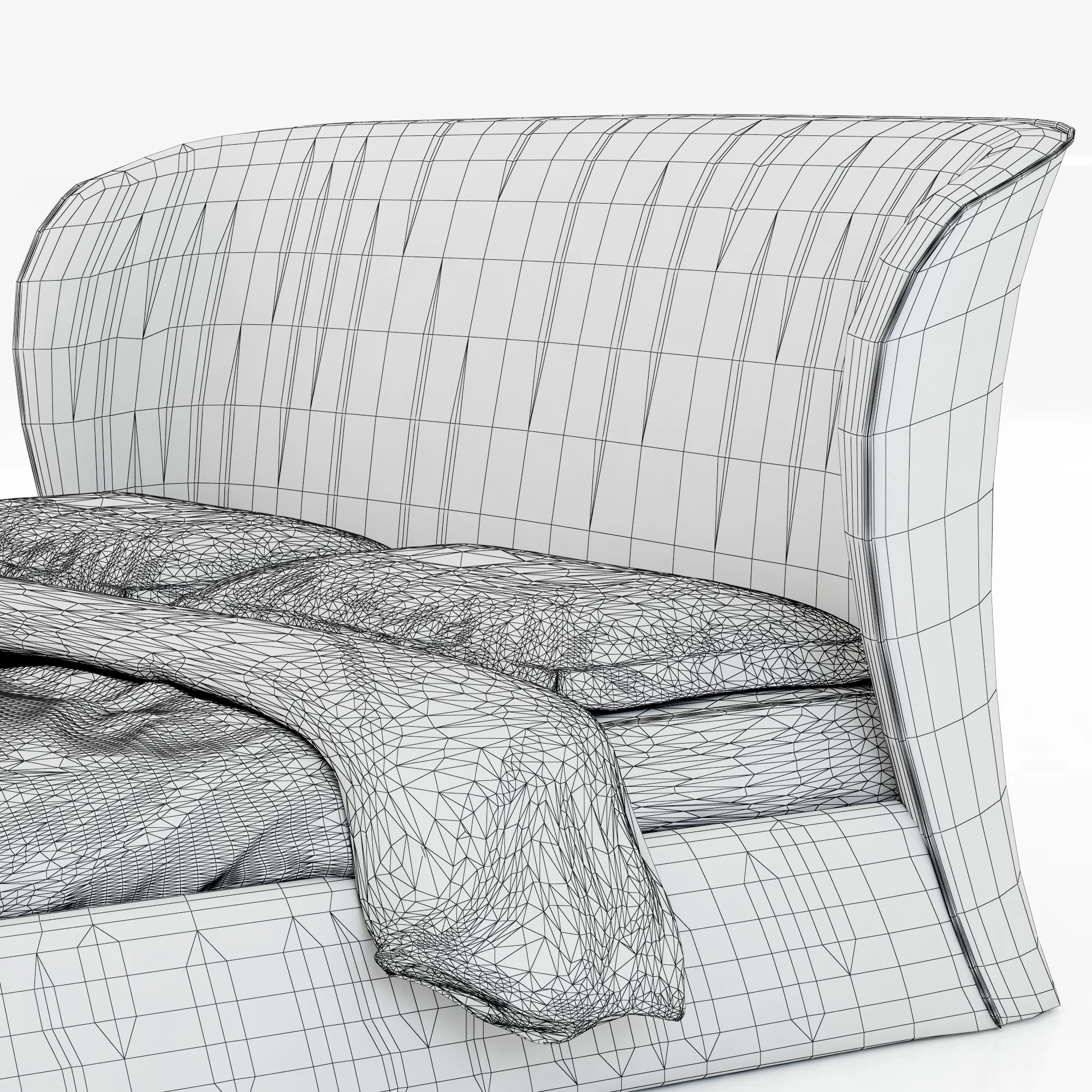 Natuzzi Oasi — 3D model preview 8