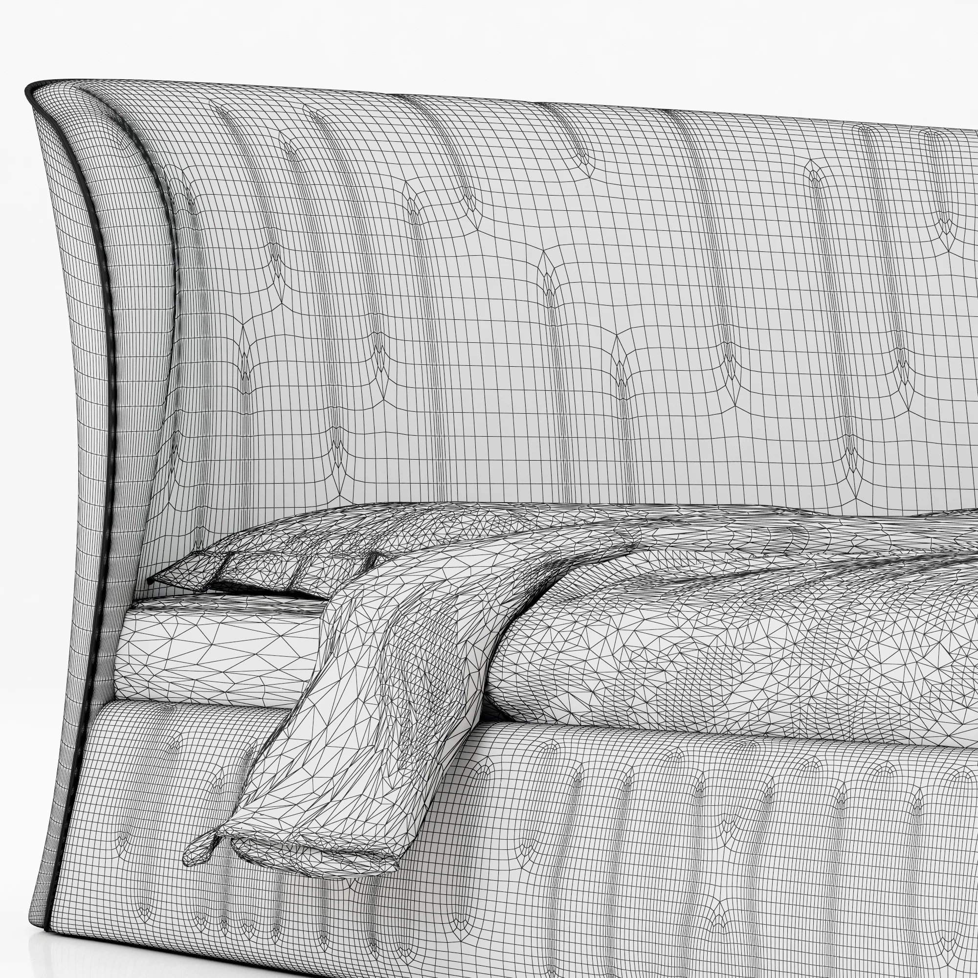 Natuzzi Oasi — 3D model preview 13