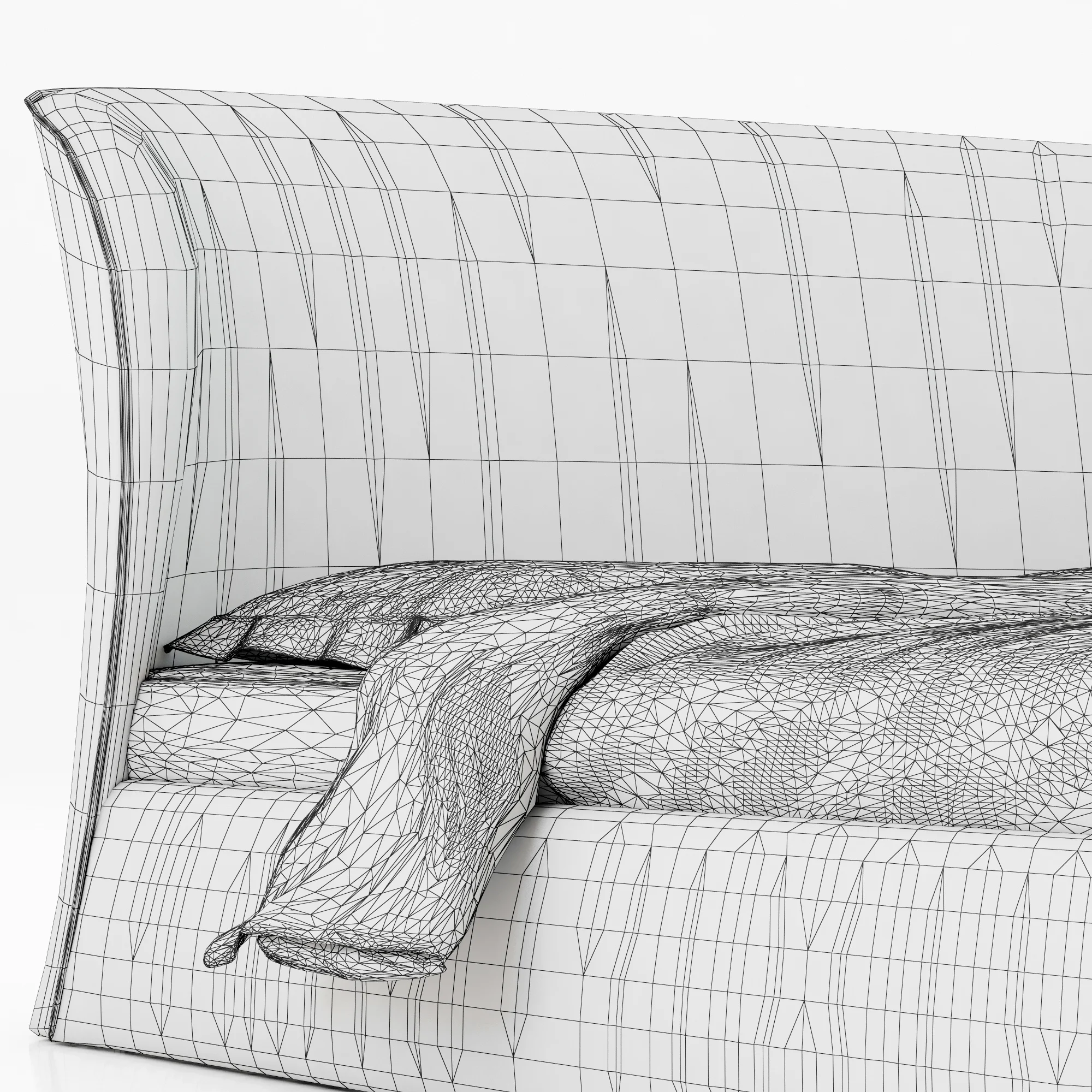 Natuzzi Oasi — 3D model preview 14
