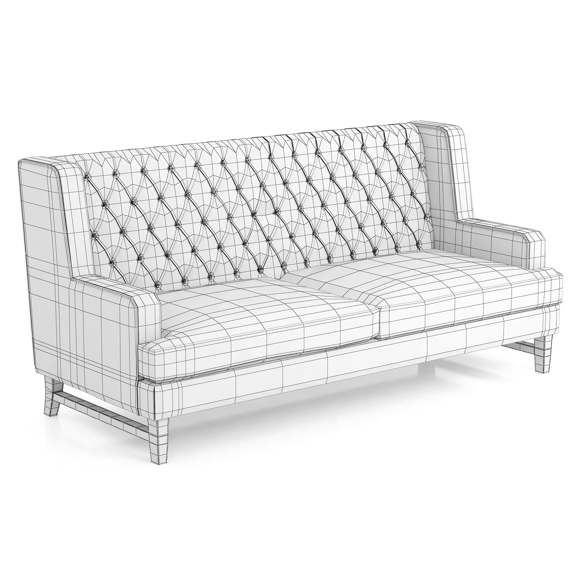 Dantone Home Baltimore Sofa — 3D model preview 10