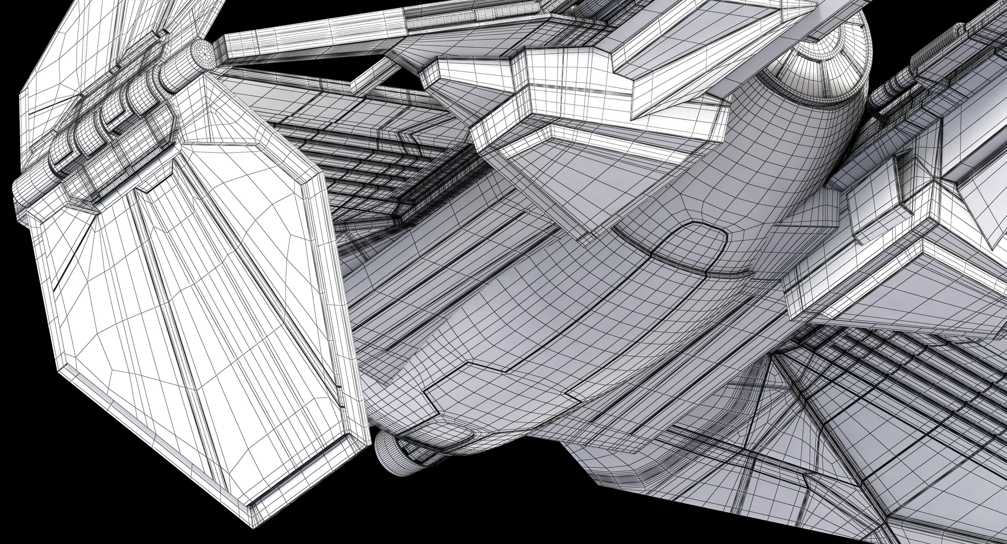ETA 2 Jedi Interceptor — 3D model preview 3