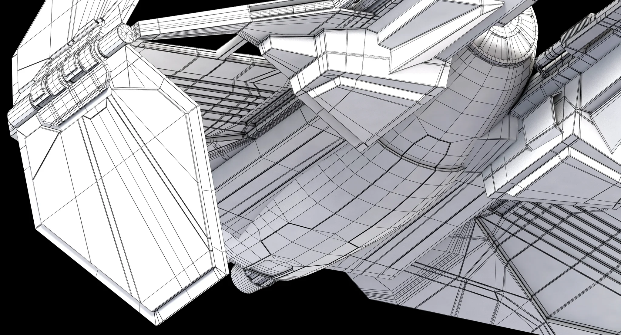 ETA 2 Jedi Interceptor — 3D model preview 4