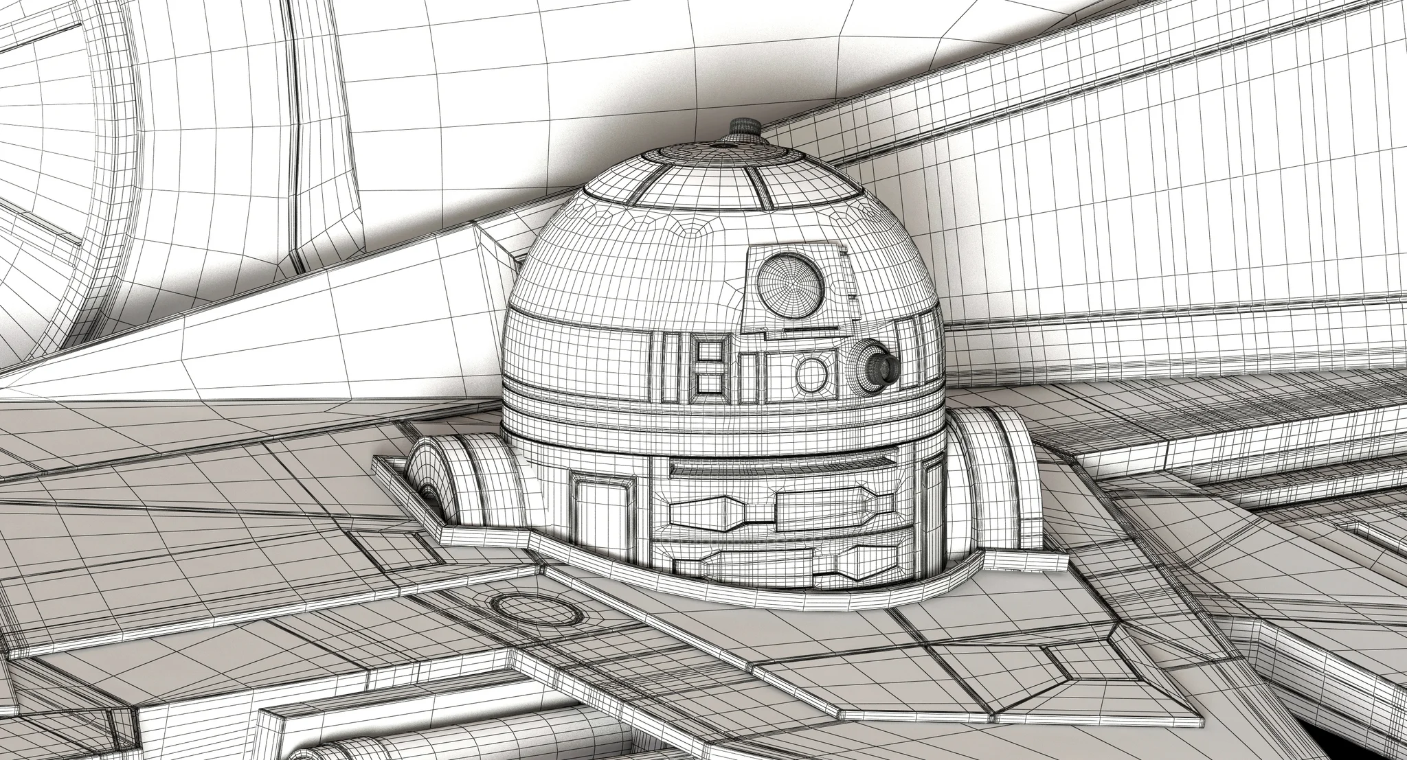 ETA 2 Jedi Interceptor — 3D model preview 6