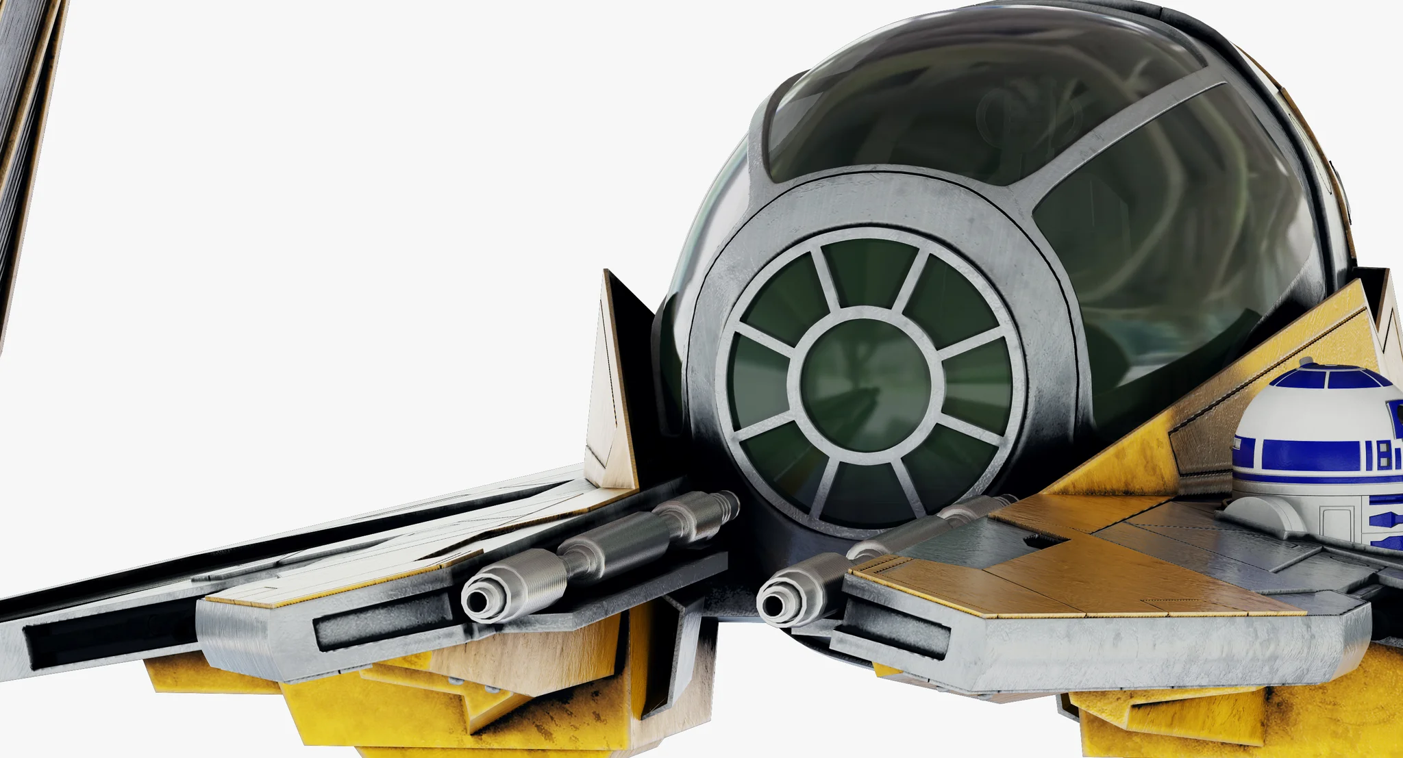 ETA 2 Jedi Interceptor — 3D model preview 11