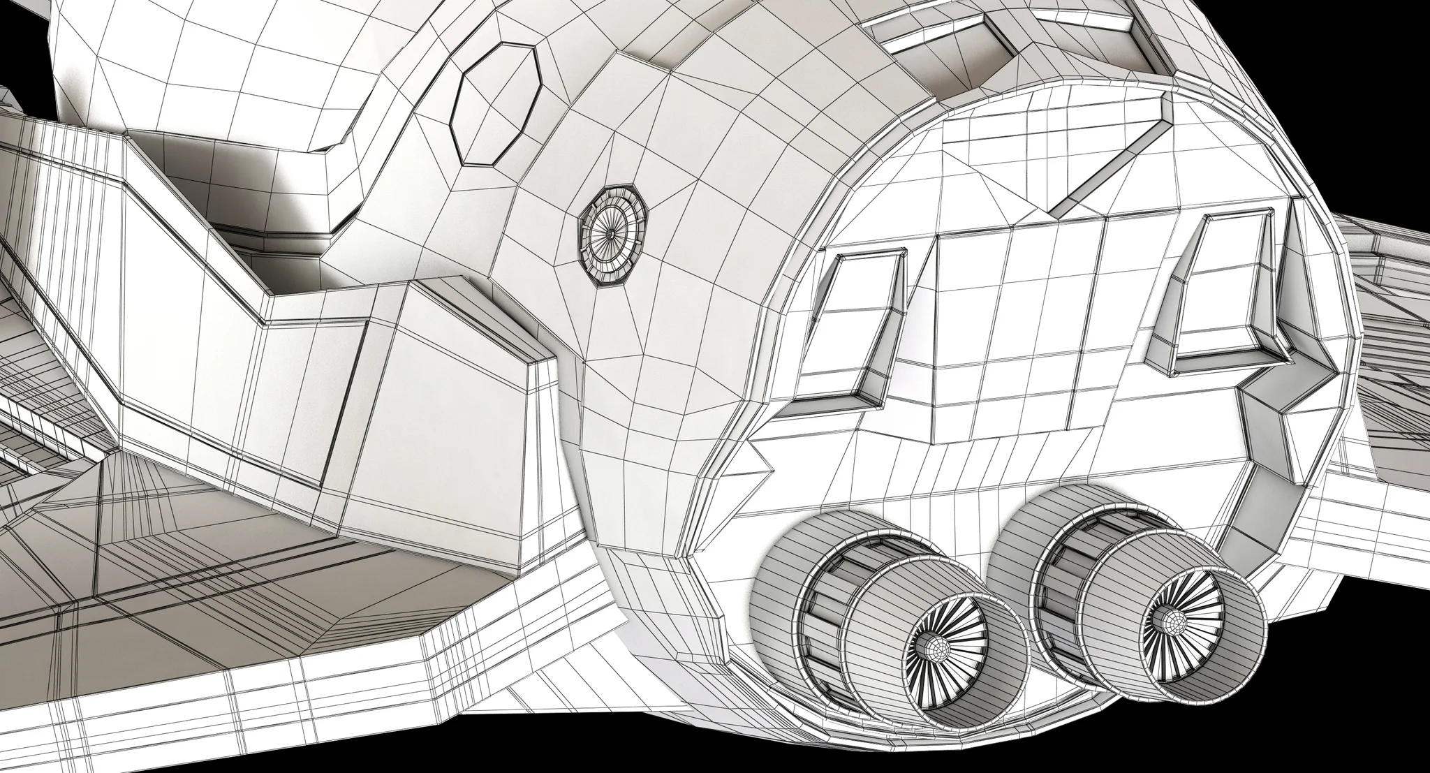 ETA 2 Jedi Interceptor — 3D model preview 14